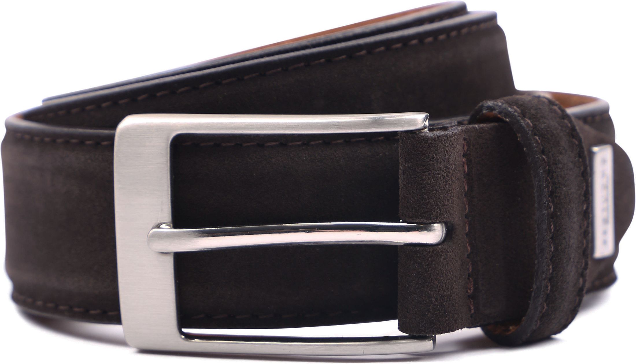 Profuomo Suede Belt Dark Brown PP1R00059 order online | Suitable