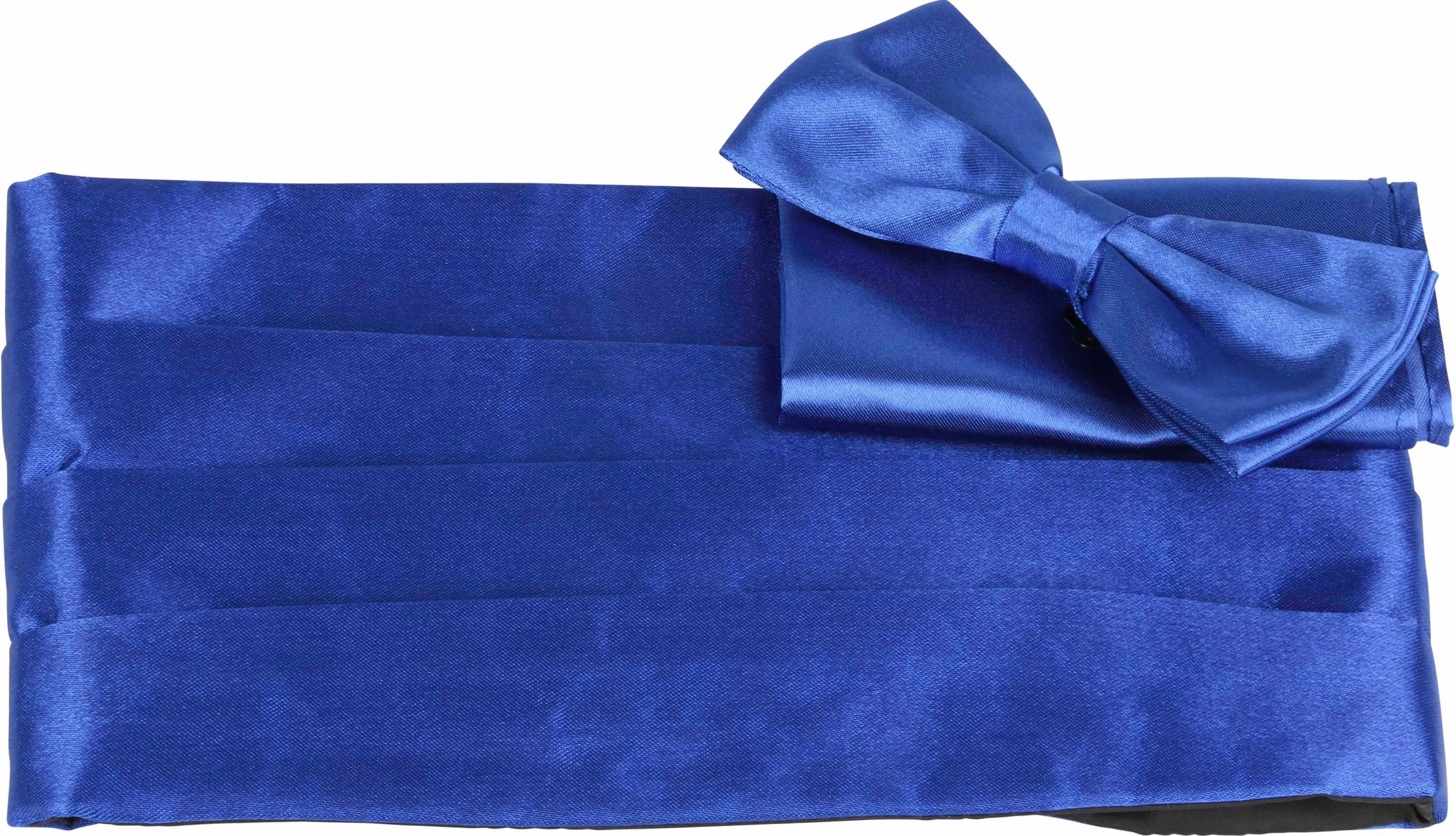 Suitable Cumberband Bow Tie Cobalt Blue Dark Blue