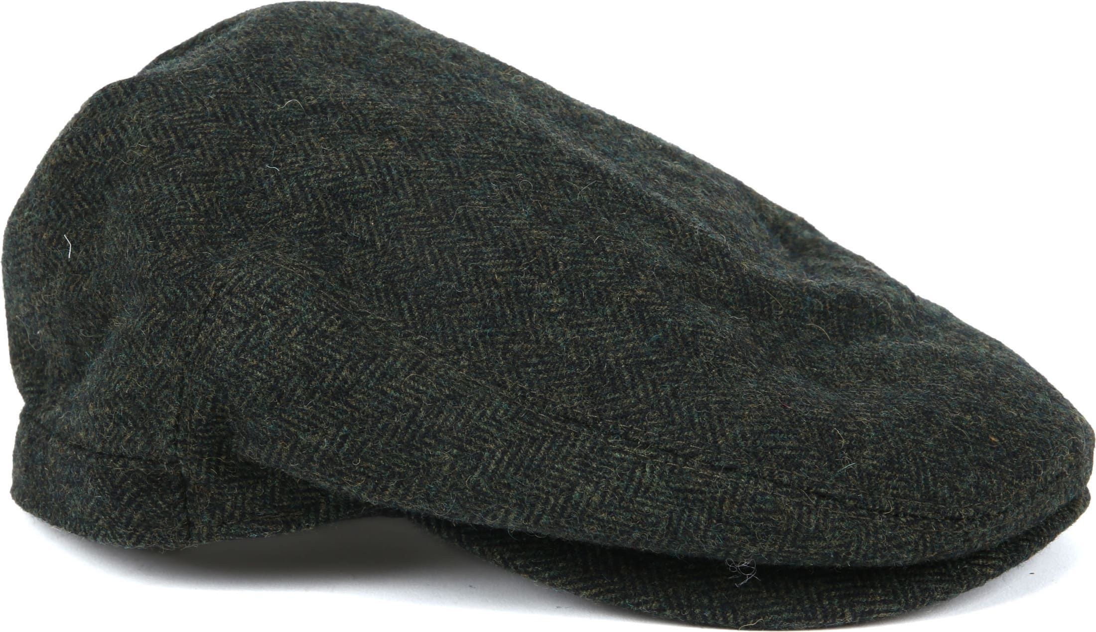 Barbour Barlow Casquette Plate Chevrons Vert Fonce MHA0483-OL11 commander en ligne | Suitable