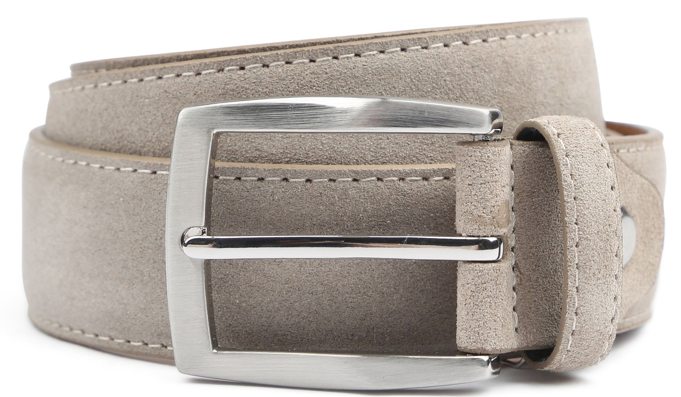 Suitable Belt Suede Taupe 111 1107331 order online | Suitable