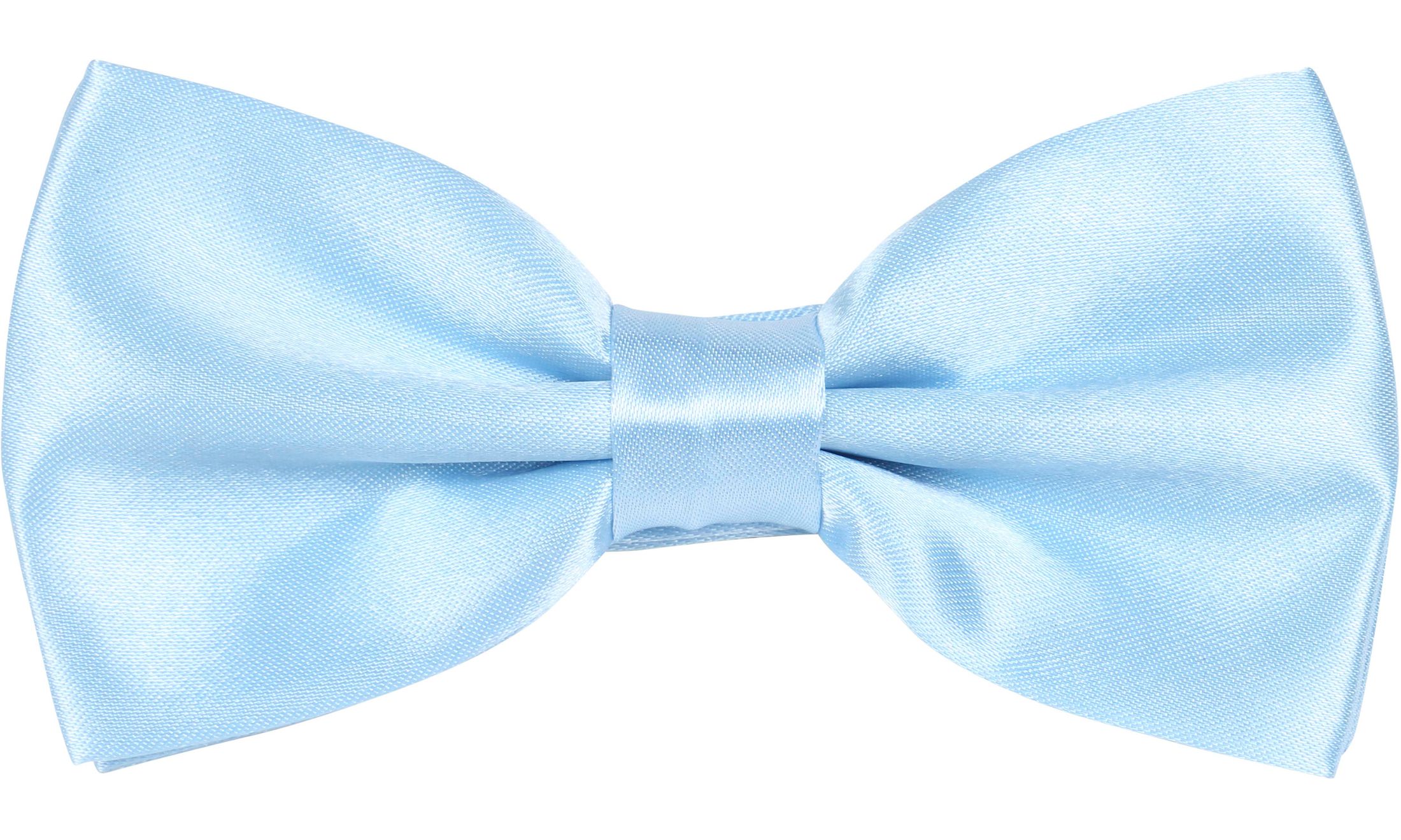 Suitable Noeud Papillon en Soie Clair Bleu clair Bleu