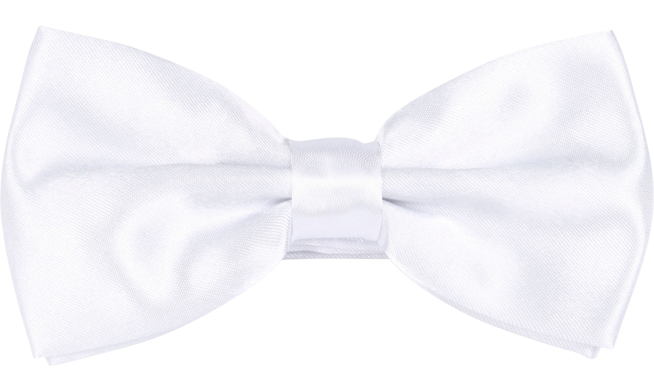 Suitable Noeud Papillon en Soie Blanche Blanc Blanc cassé