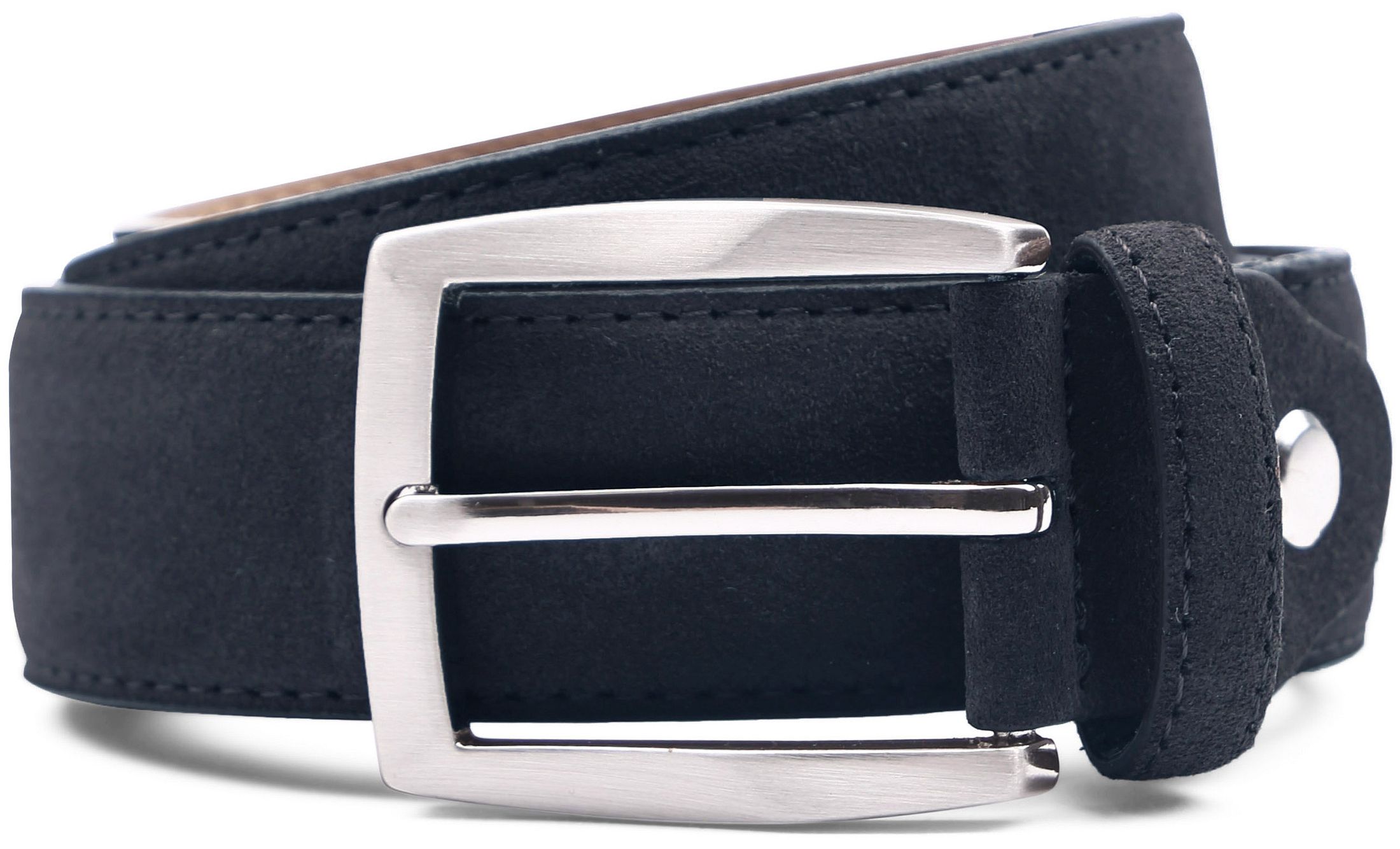 Suitable Riem Suede Navy 309 1107331 kopen | Suitable