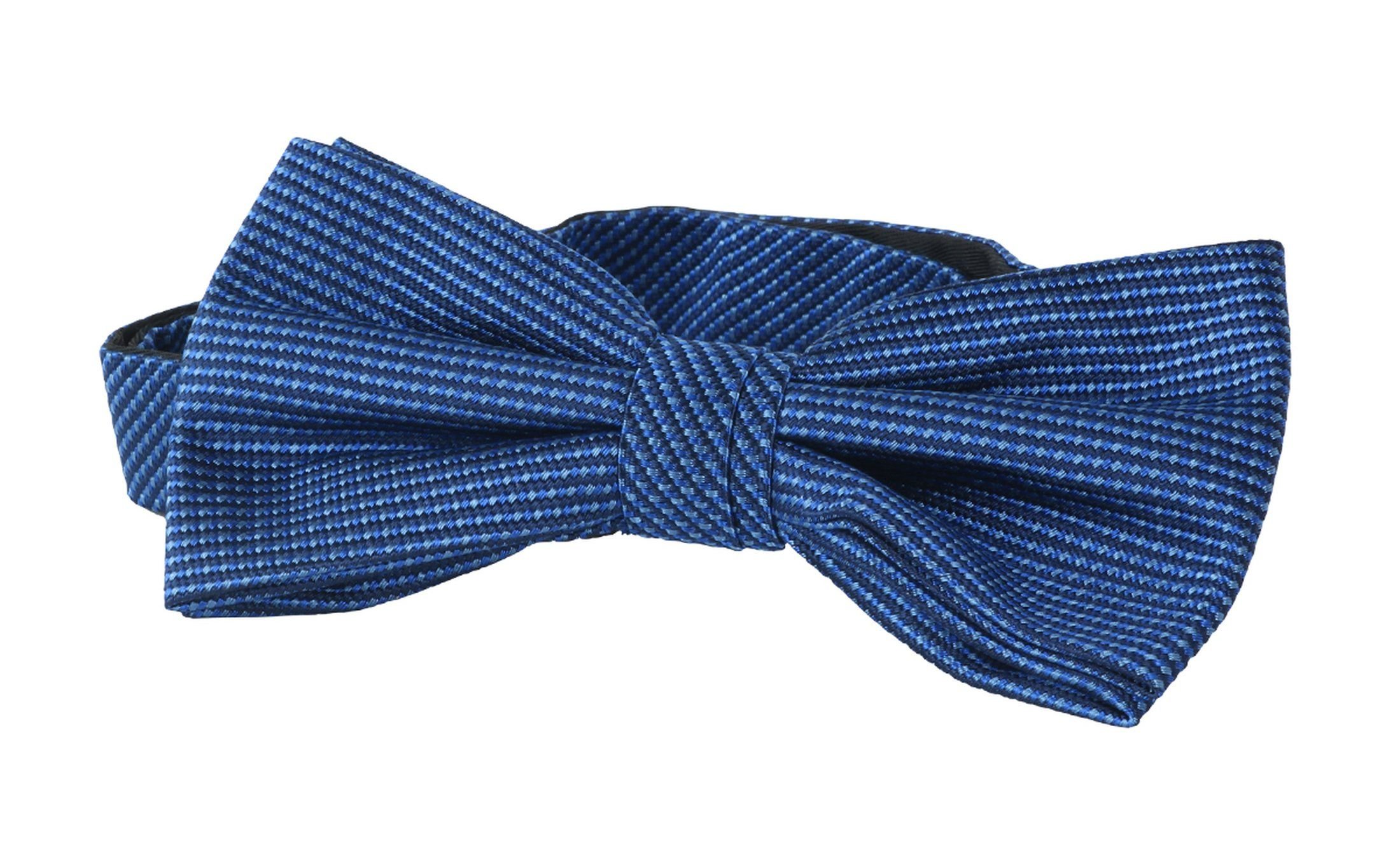 Bow Tie Silk Royal Dark Blue Blue