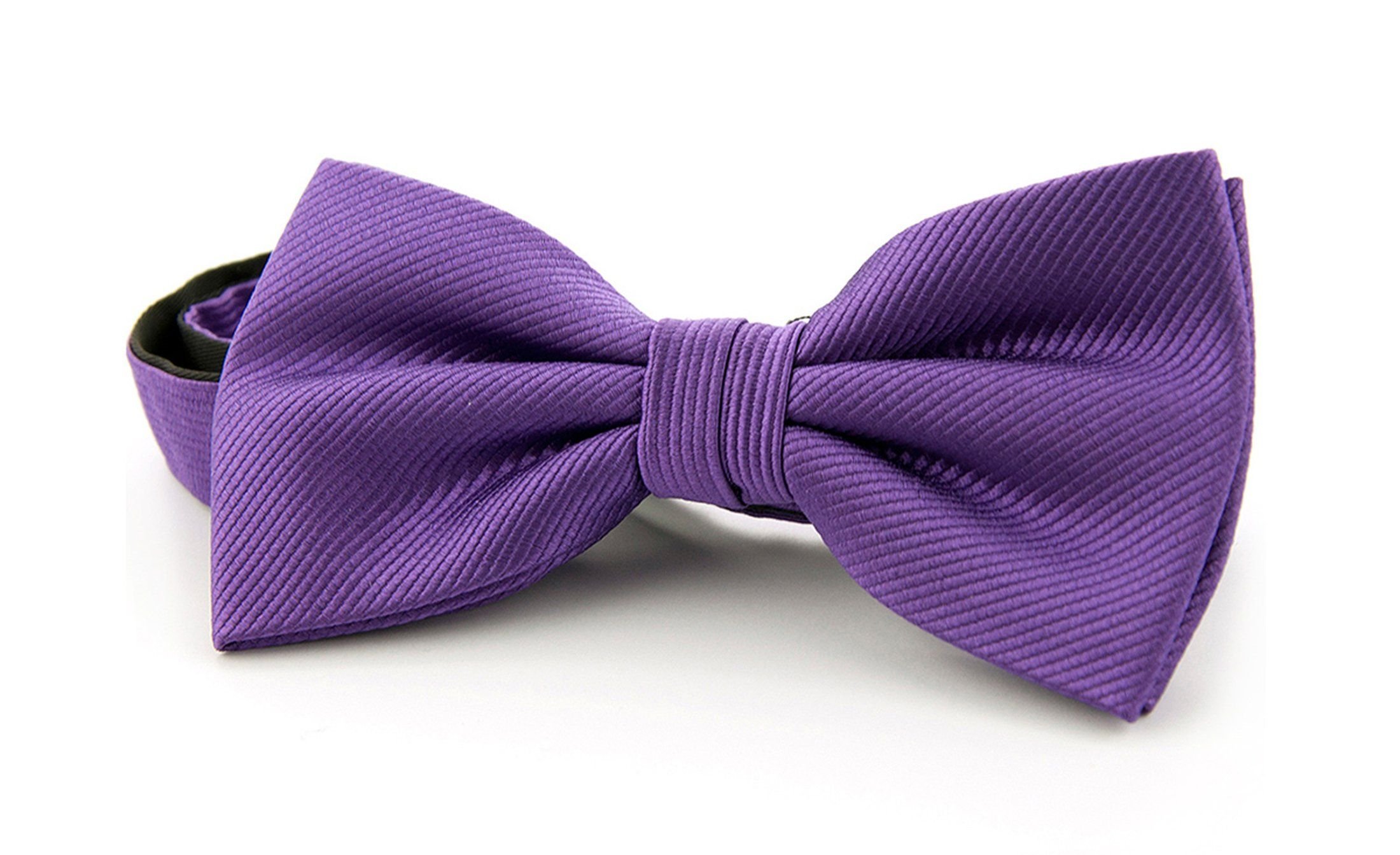 Silk Bow Tie F30 Purple