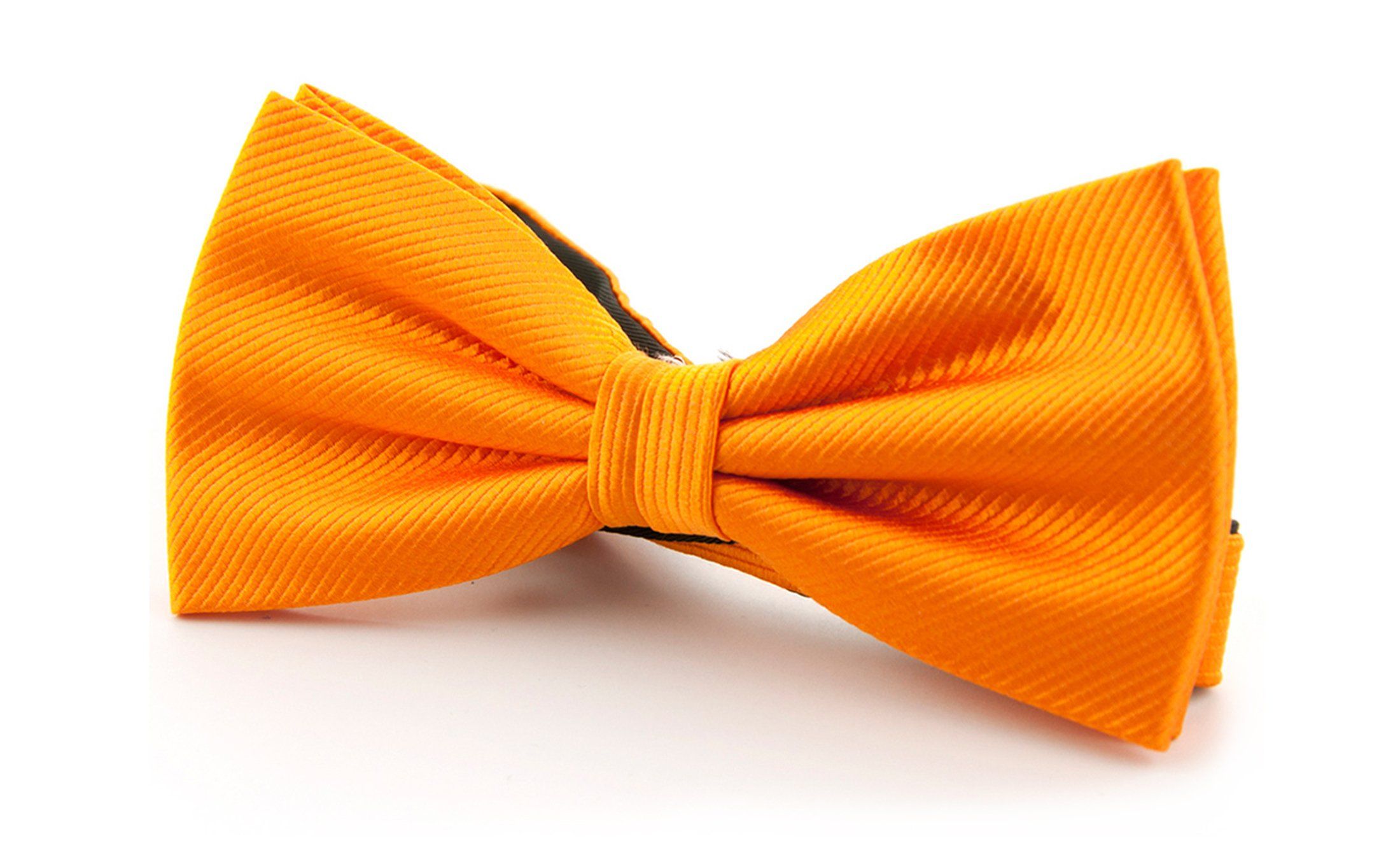 Silk Bow Tie F01 Orange