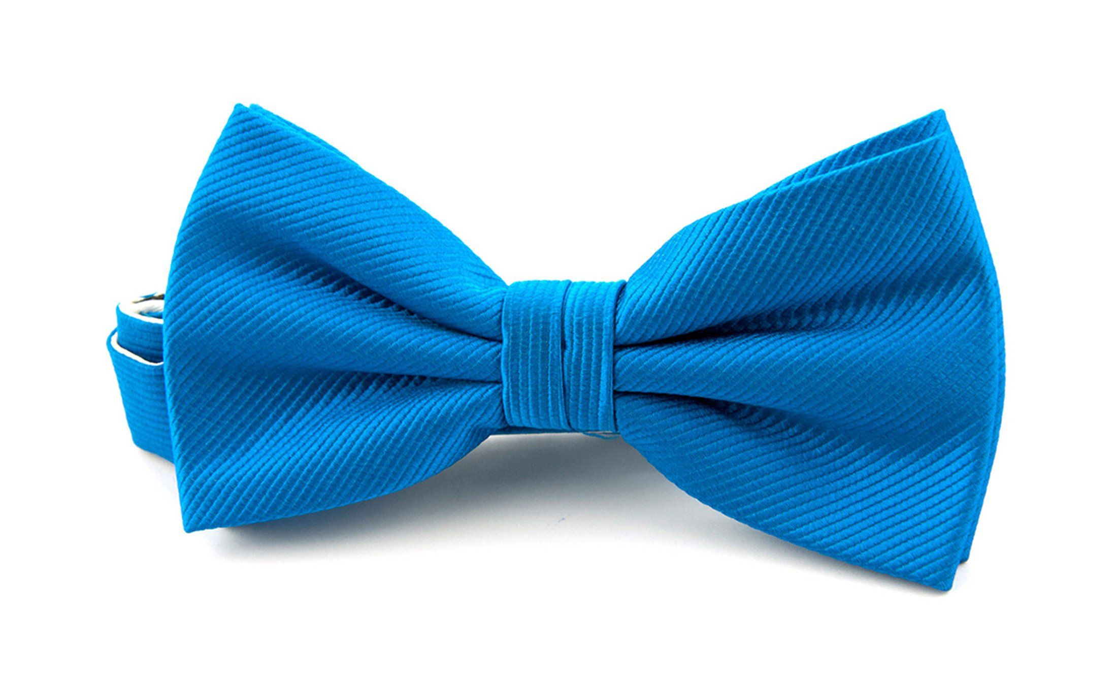 Silk Bow Tie Ocean F32 Blue