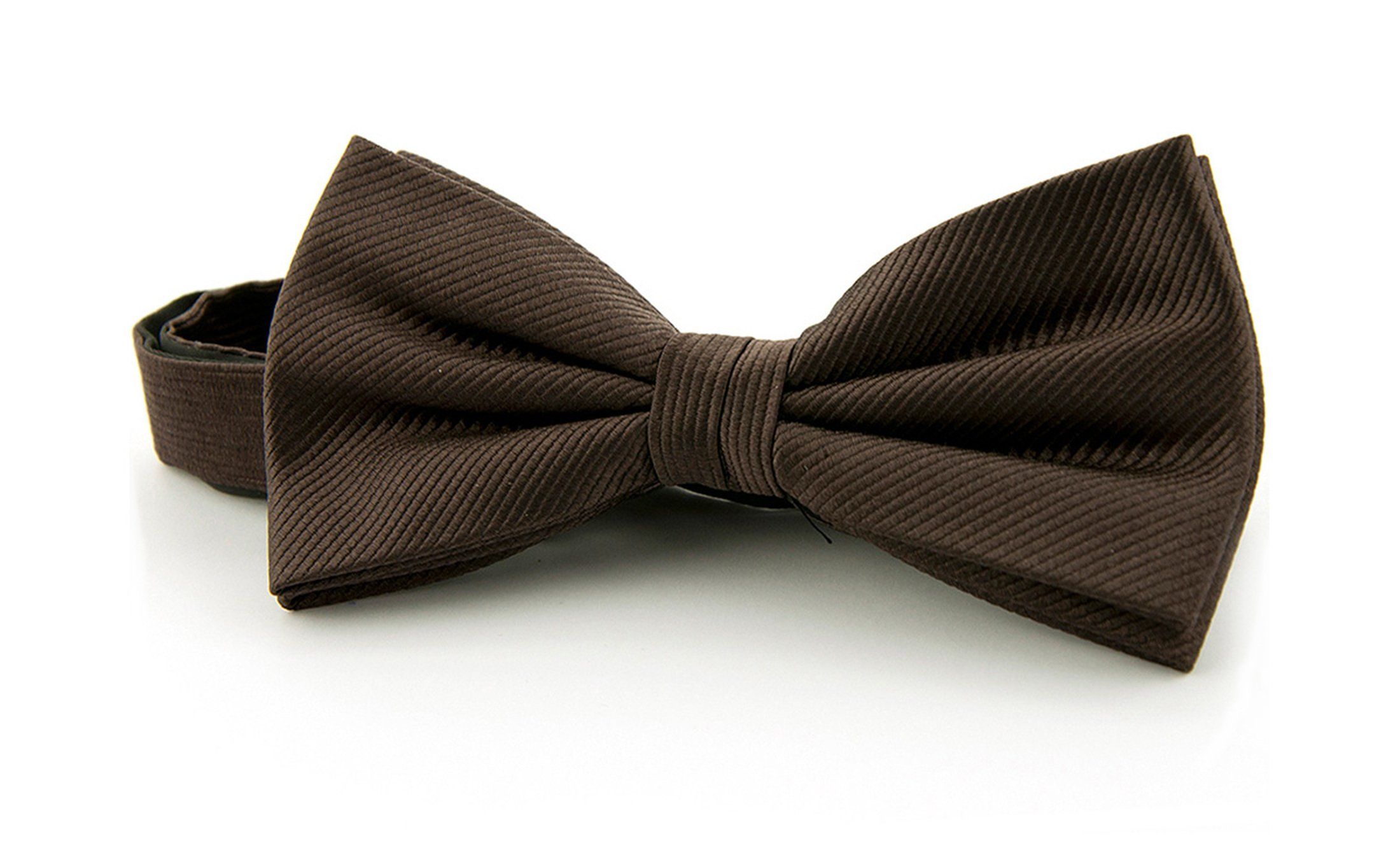 Silk Bow Tie Silk F45 Brown