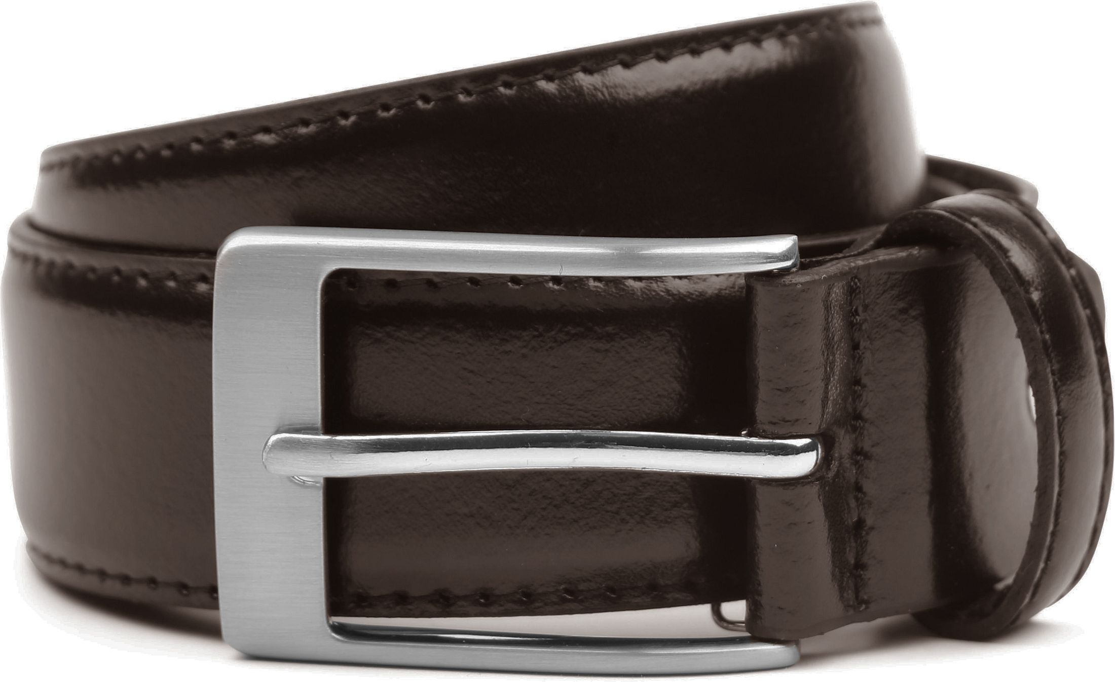 Suitable Belt Dark Brown Leather 022 1100438.023 order online | Suitable