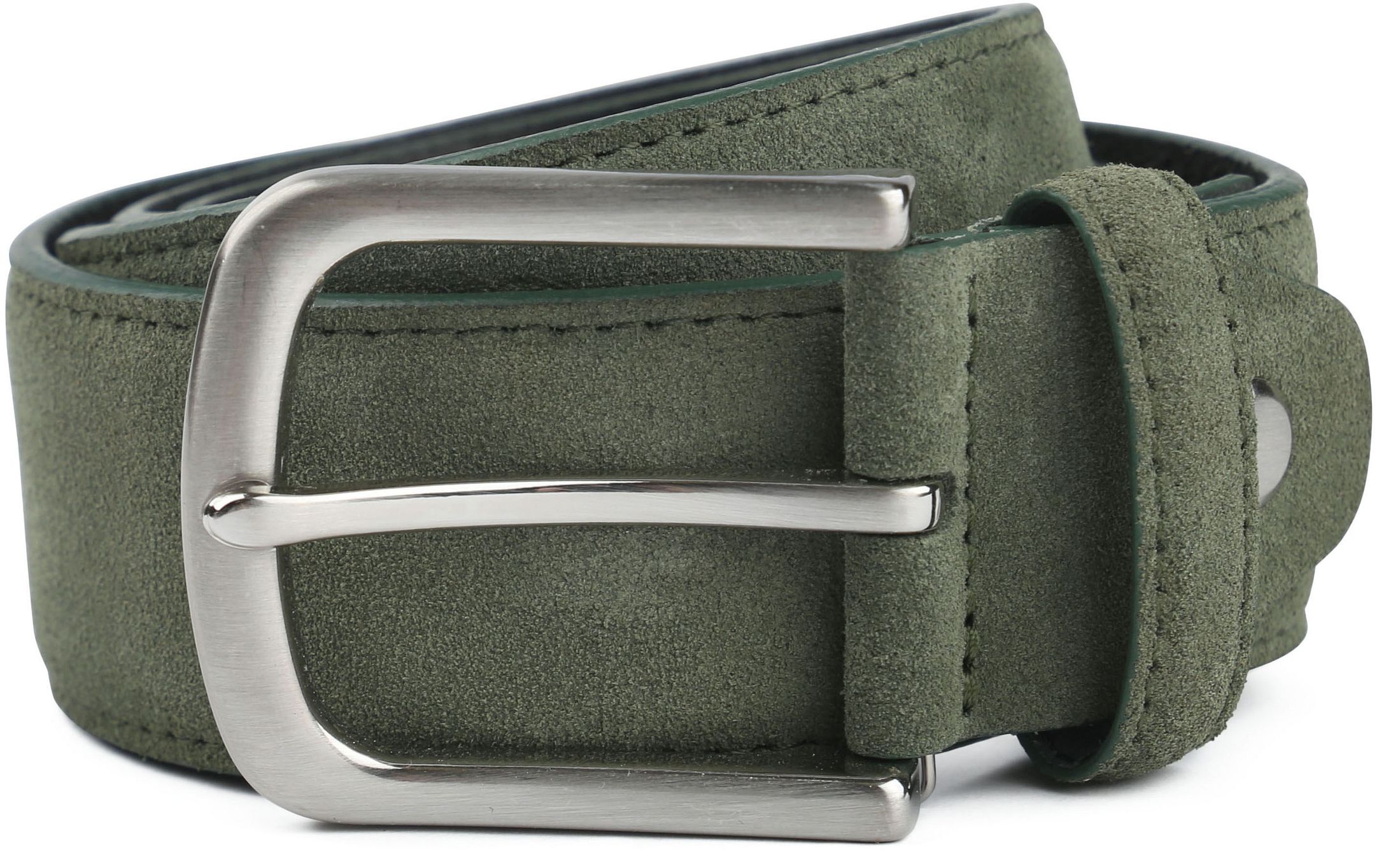 Suitable Belt Suede Leather Green order online | 1107334-060 | Suitable Lithuania