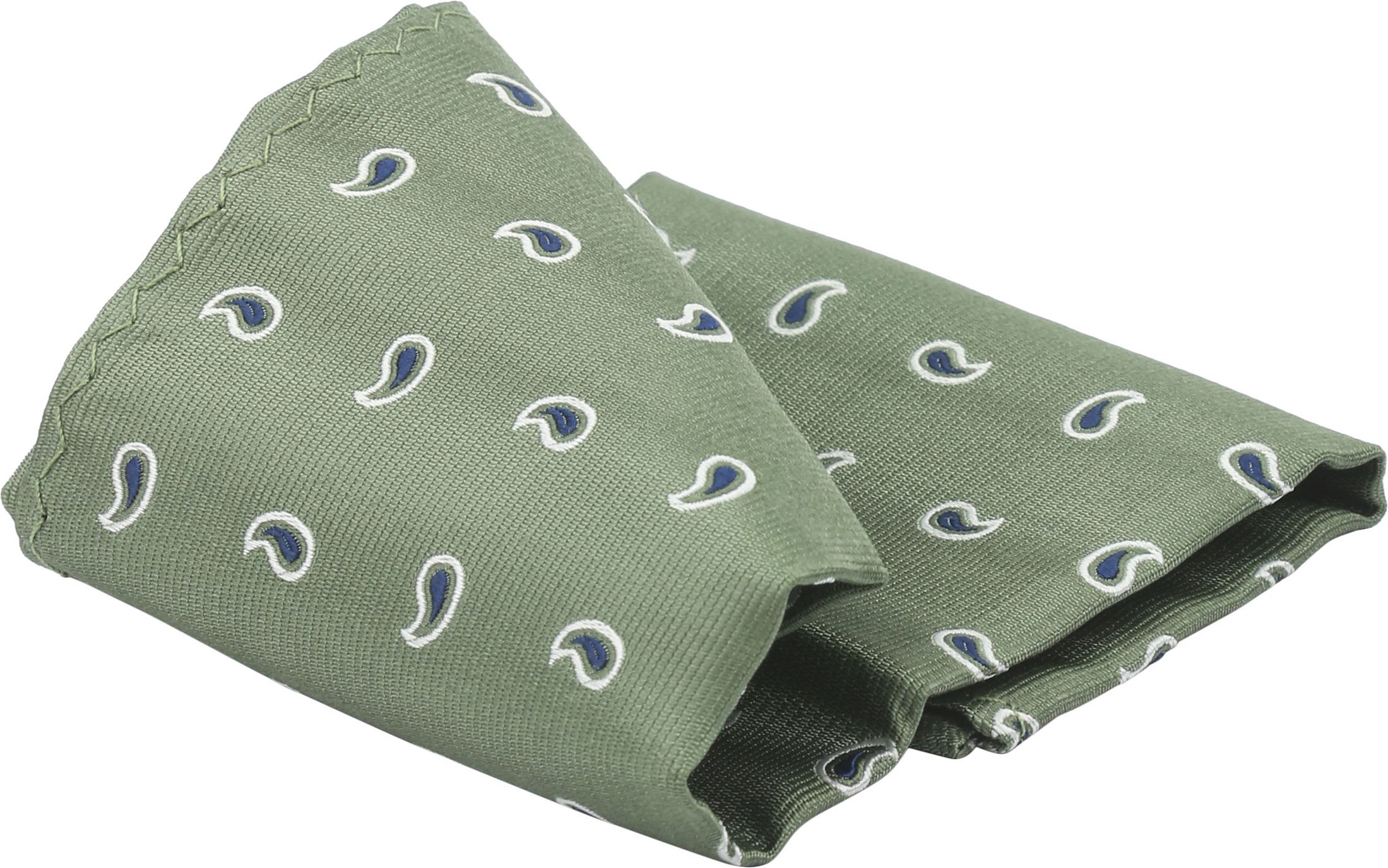 Suitable Silk Necktie Paisley Green order online | PO24-11 | Suitable Spain