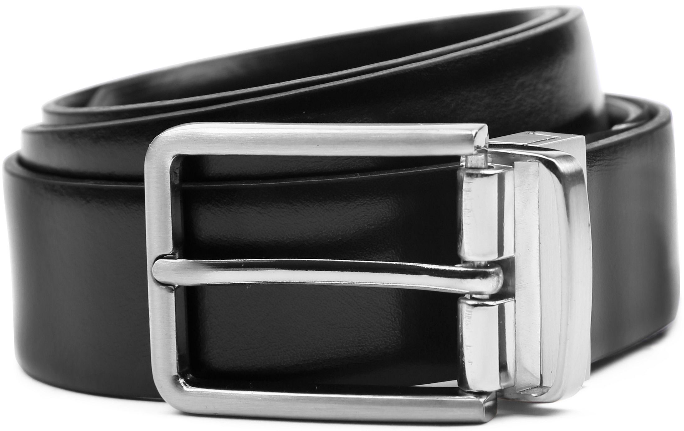 Profuomo Gürtel Schwarz Braun PP1R00014