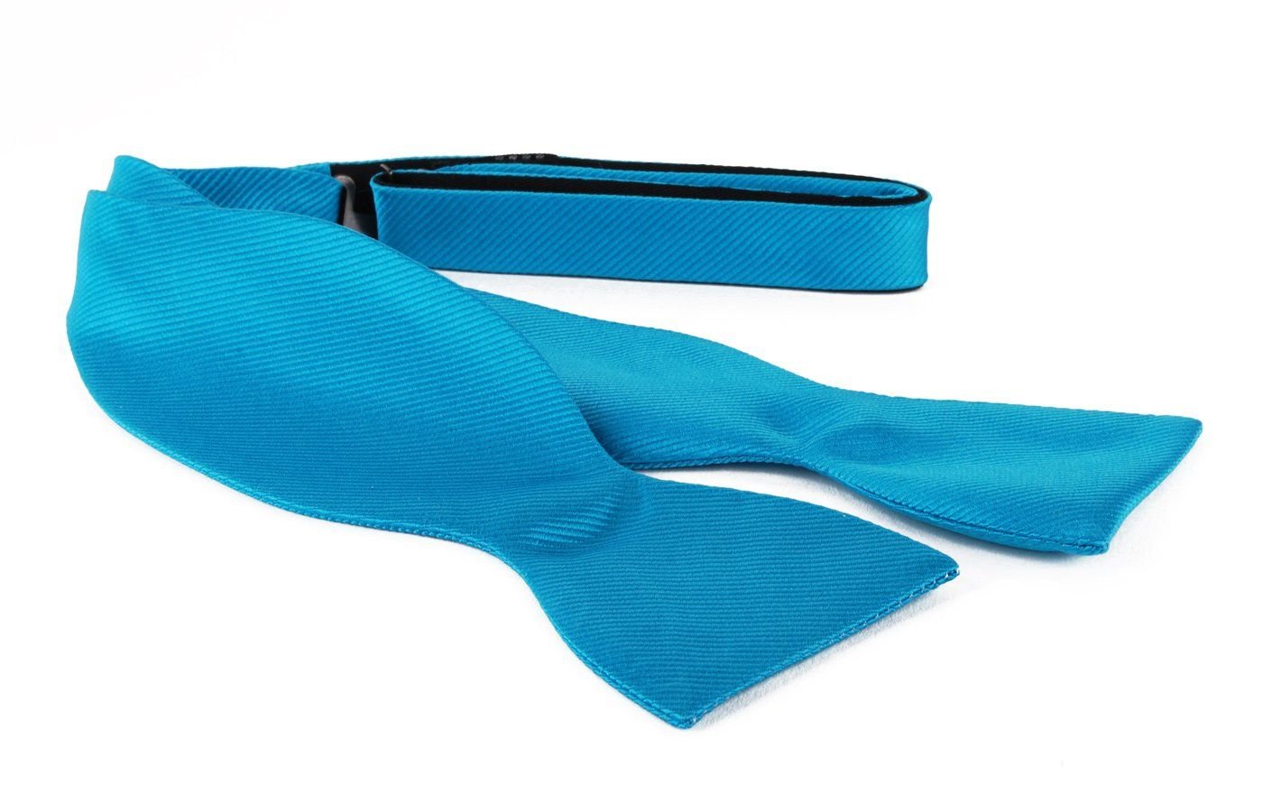 Self Tie Bow Tie Turquoise F24 Blue