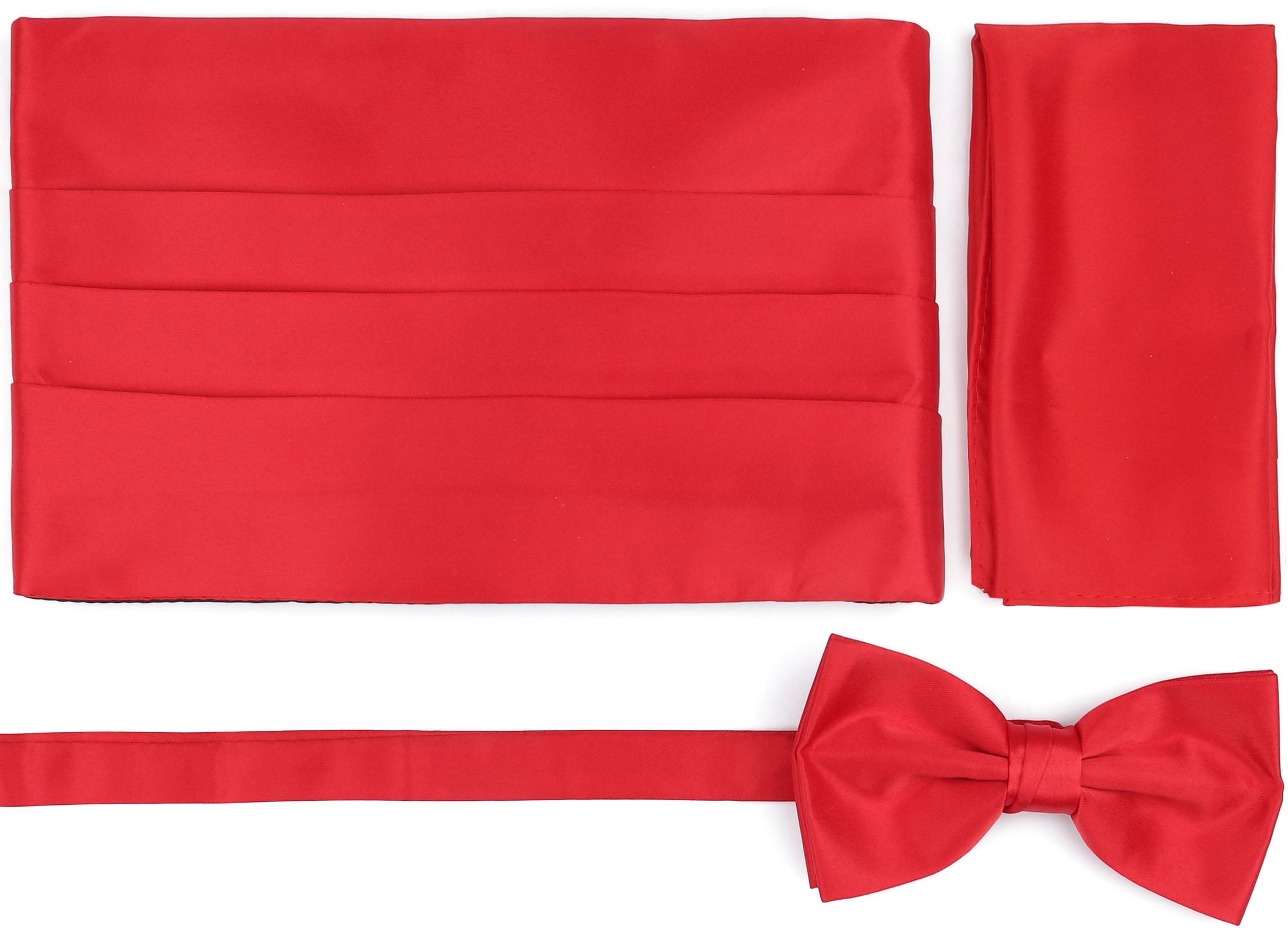 Suitable Cumberband Bow Tie Set Red order online | CU-GALA-BASIC-23.02 | Suitable Lithuania