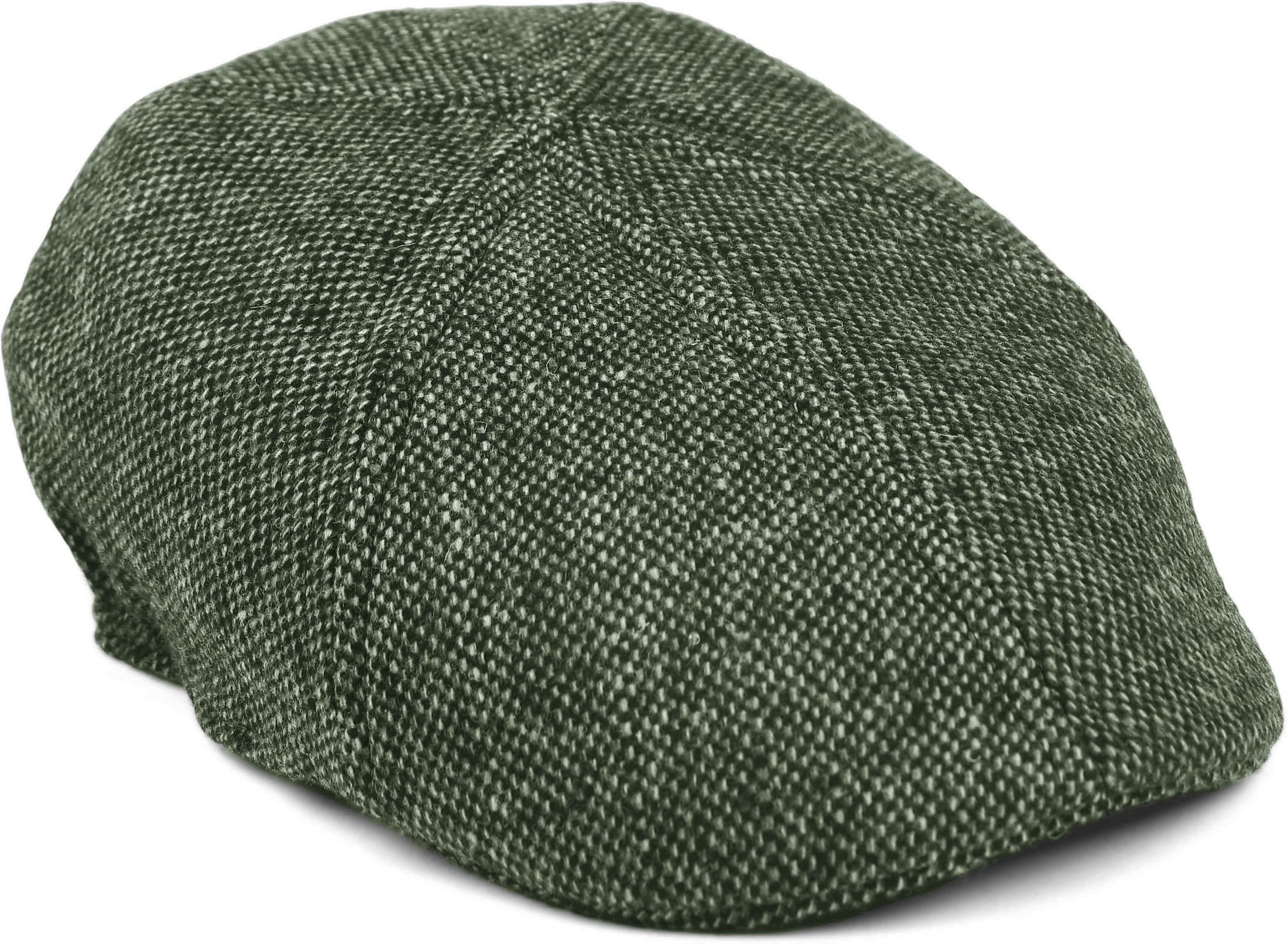 Suitable Flat Cap Groen FLCAP-TWEED-24.01 green kopen | Suitable