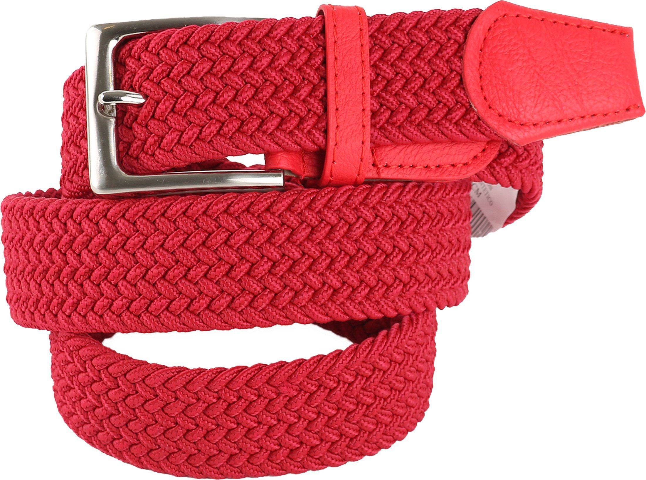 Woven Belt Red size 37.4