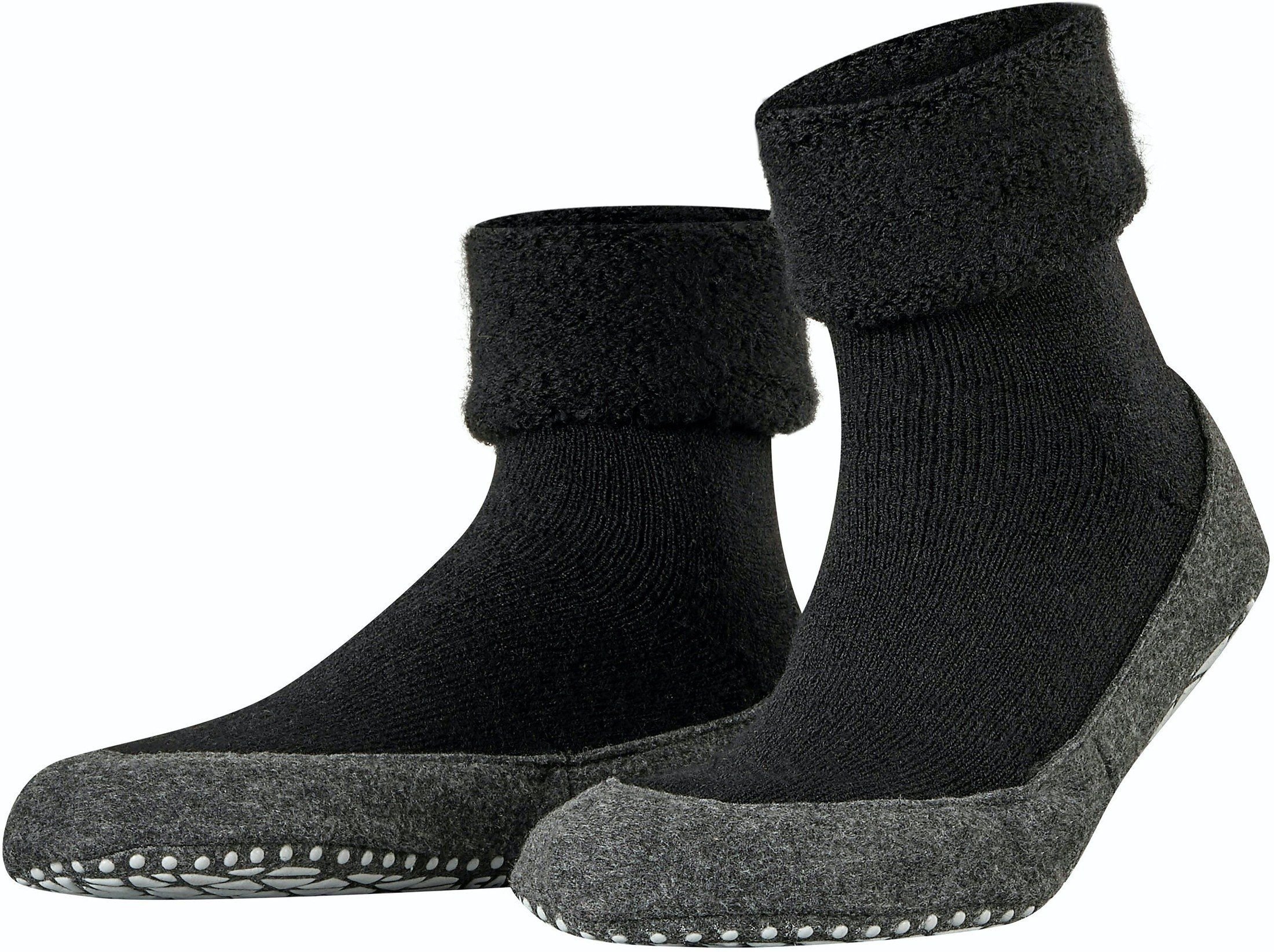 Falke Cosyshoe SLippers Black size 39-40