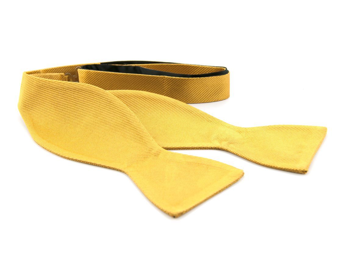Self Tie Bow Tie F13 Gold
