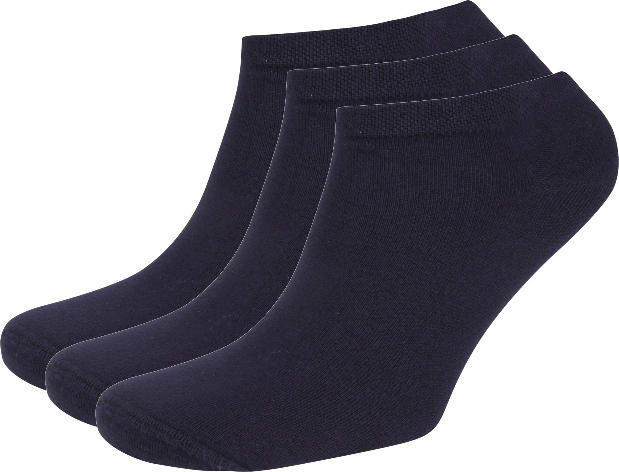 Suitable Short Socks 3-Pack Dark Blue Dark Blue size 39-42