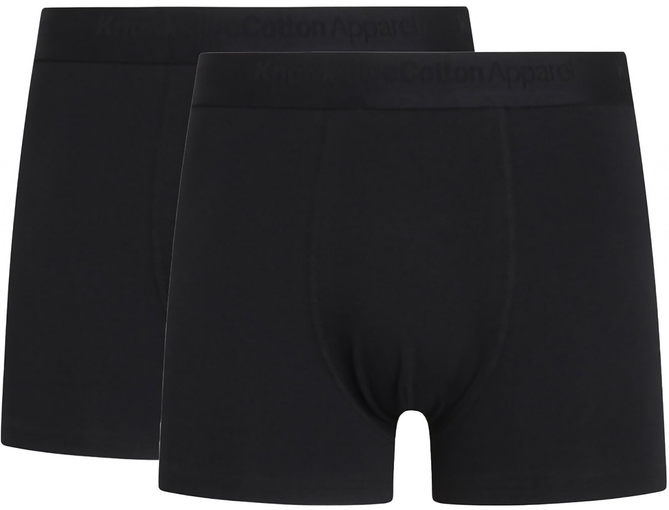 KnowledgeCotton Apparel boxer shorts maple 2-pack black size l