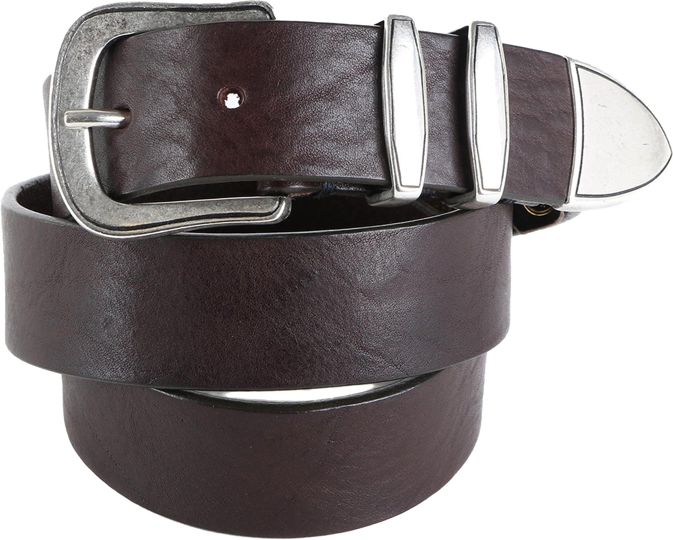 Profuomo Leather Belt Paris Brown size 33.5