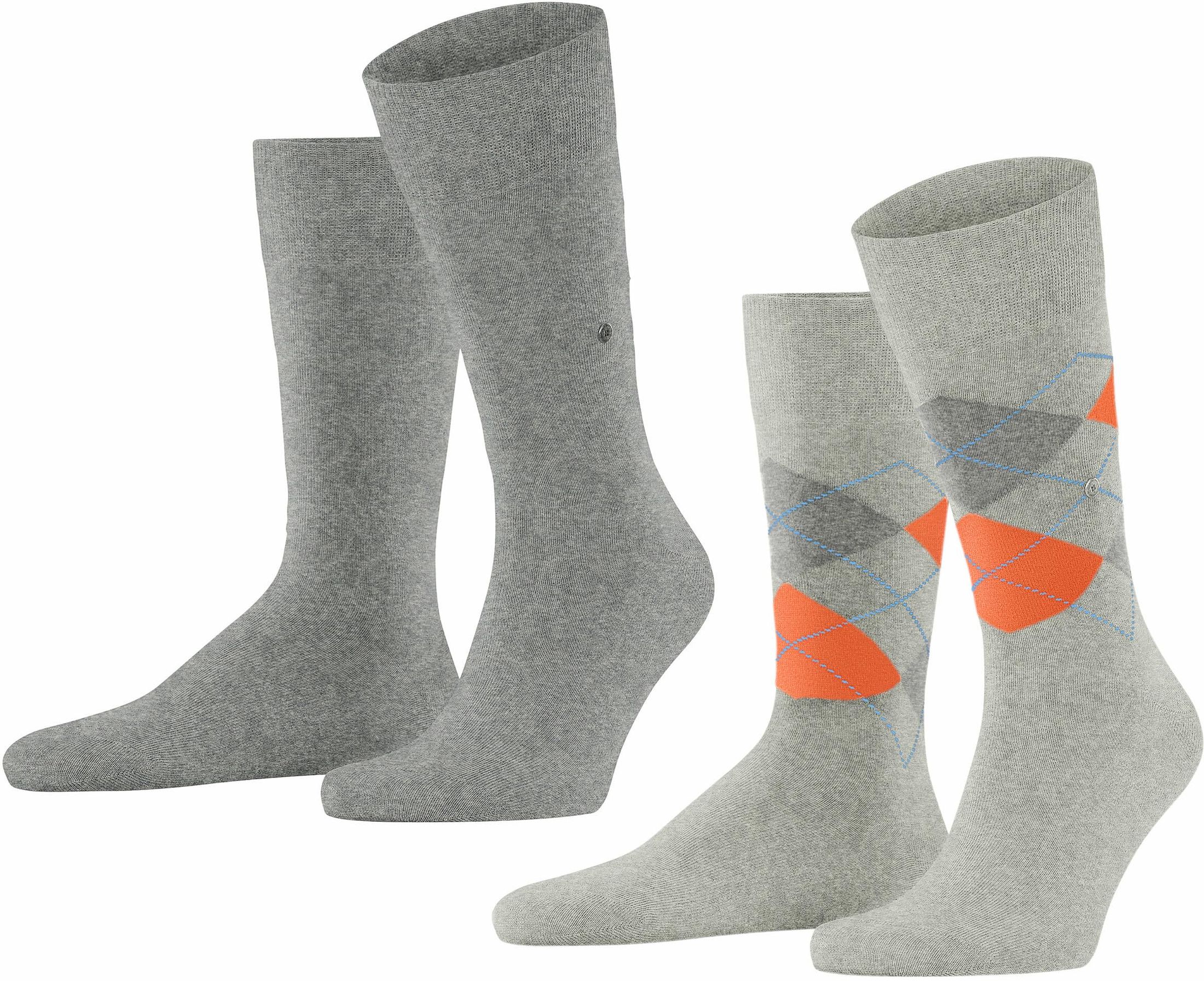 Burlington Manchester Socks Gray 3614 Grey size 40-46