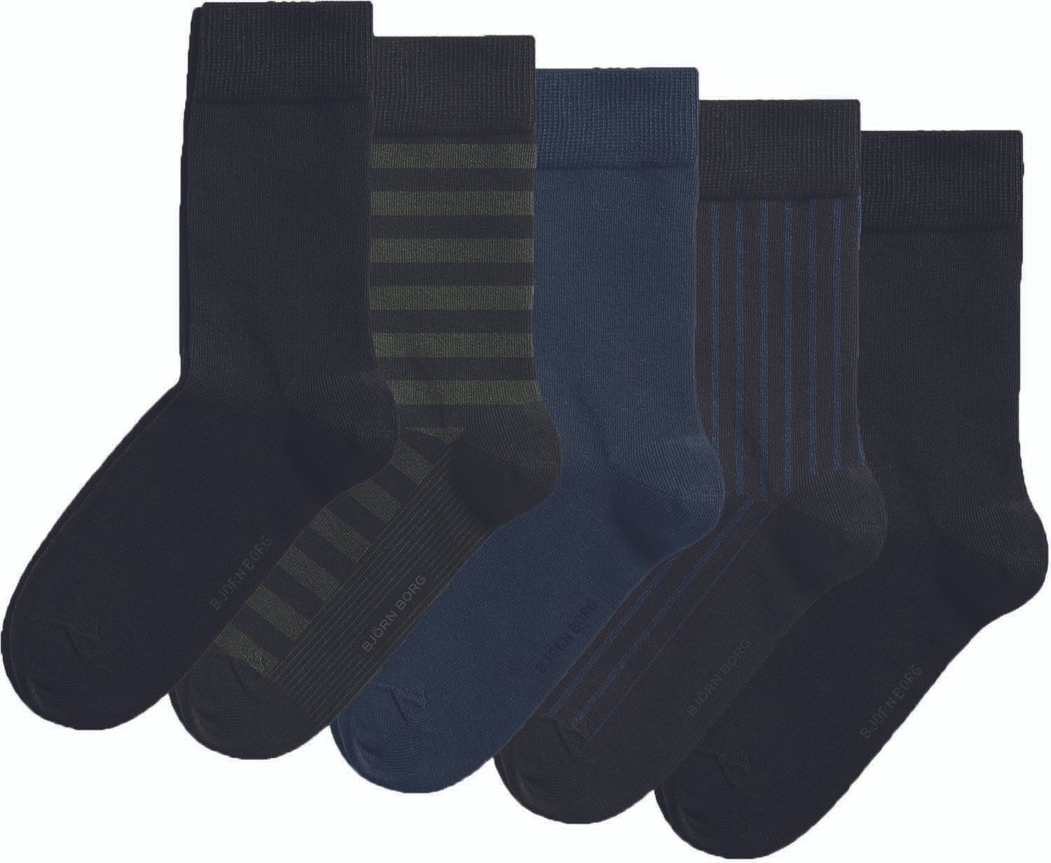 Bjorn Borg 5-Pack Socks Black Multicolour size 41-45