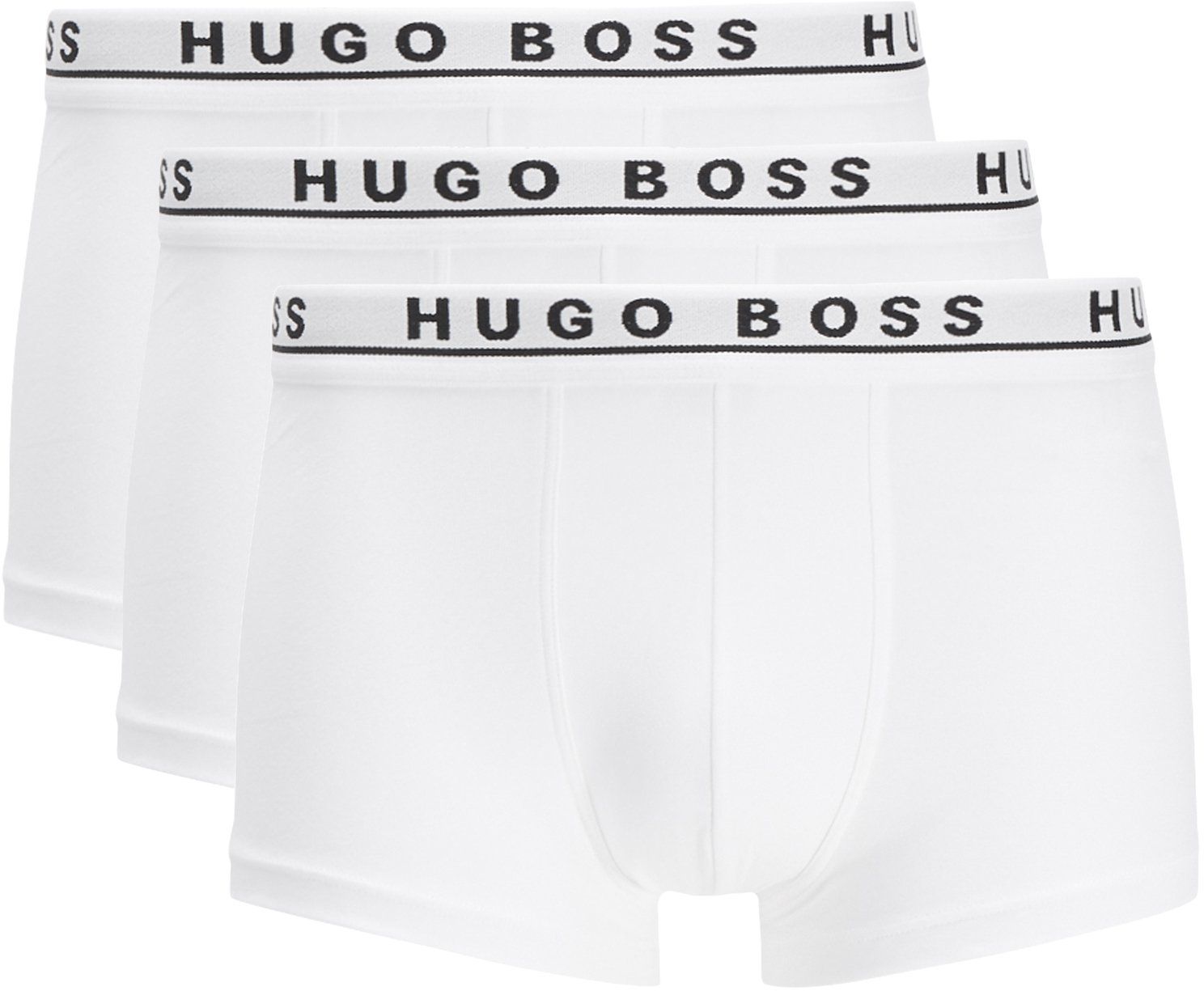 Hugo Boss Boxer Shorts Trunk 3-Pack White size L
