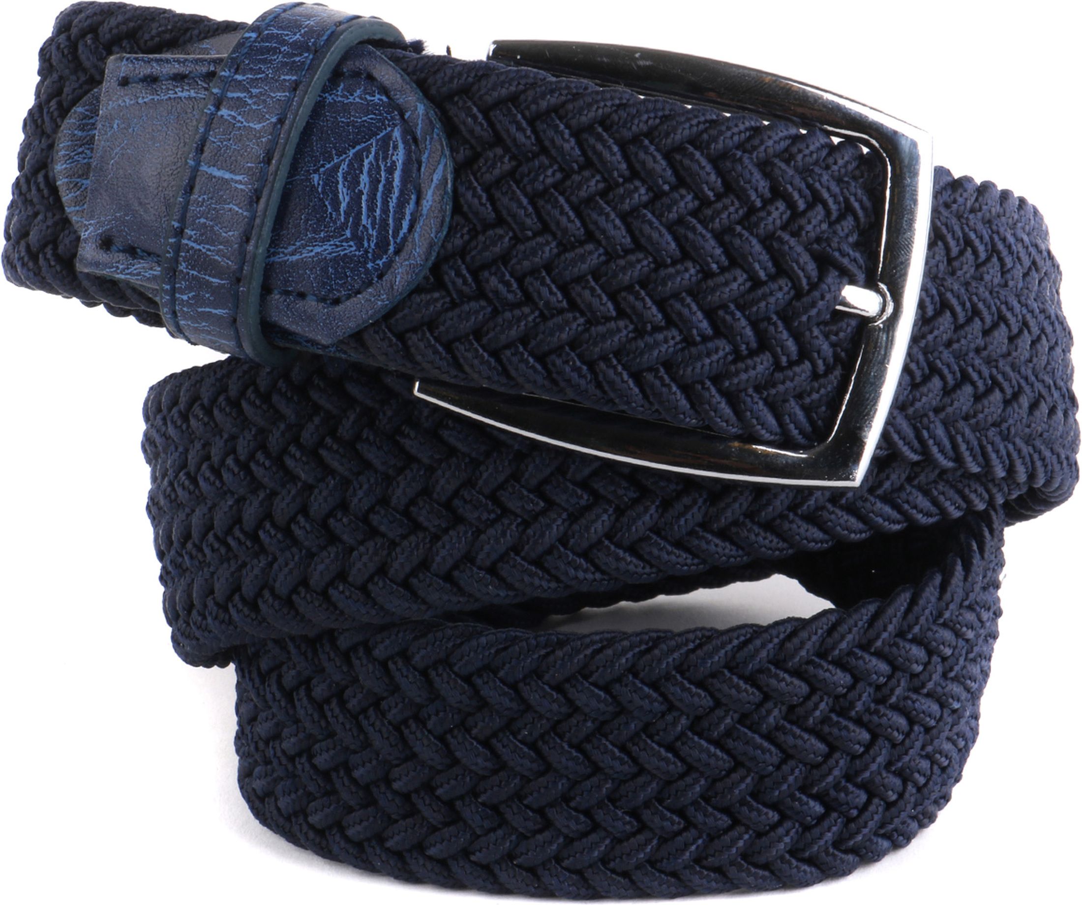 Woven Belt Dark blue Dark Blue Blue size 41.3