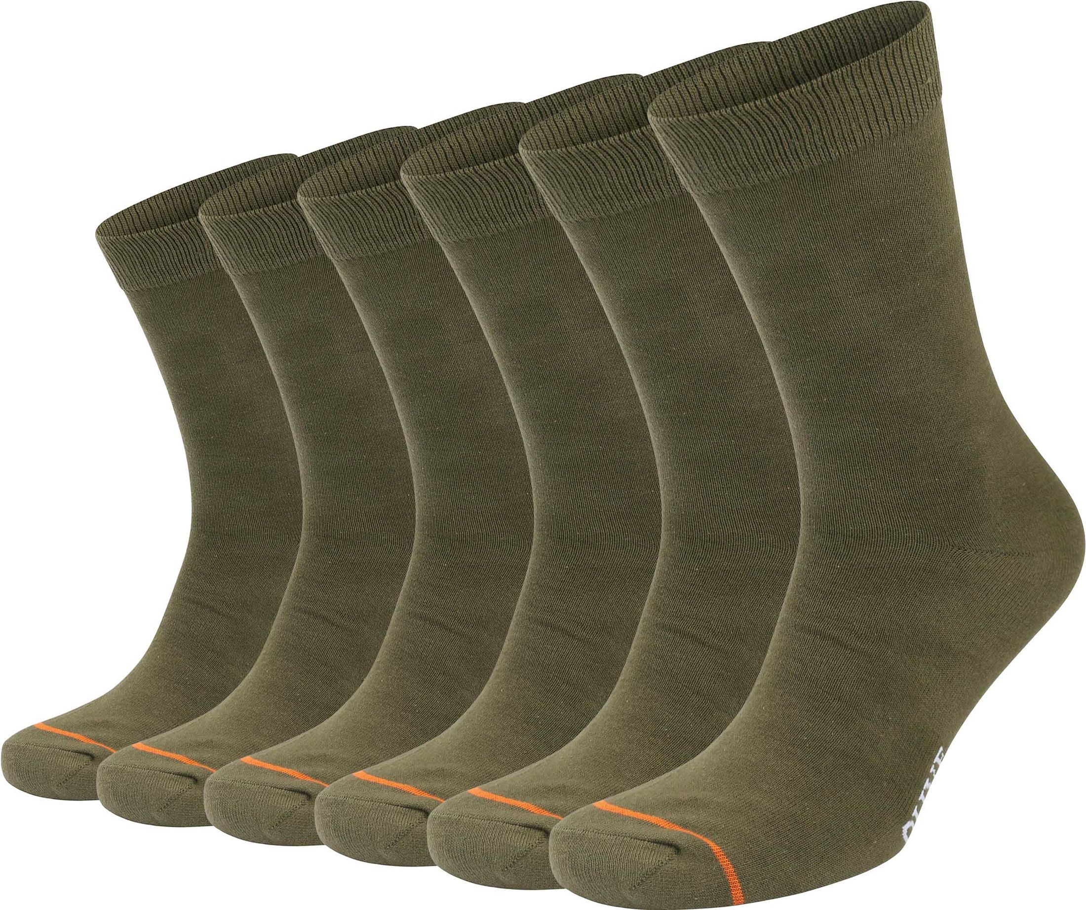 Suitable Socks 6 Pair Bio Olive Green order online | SCK-21 Olv | Suitable Lithuania