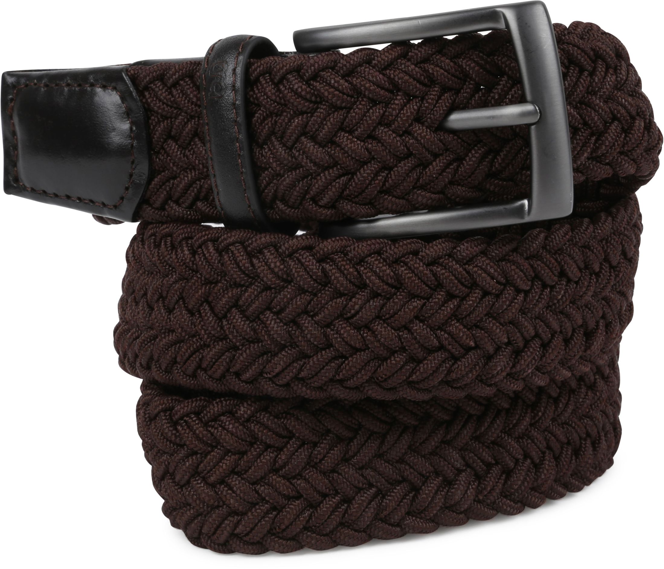 Gardeur Braided Belt Brown size M