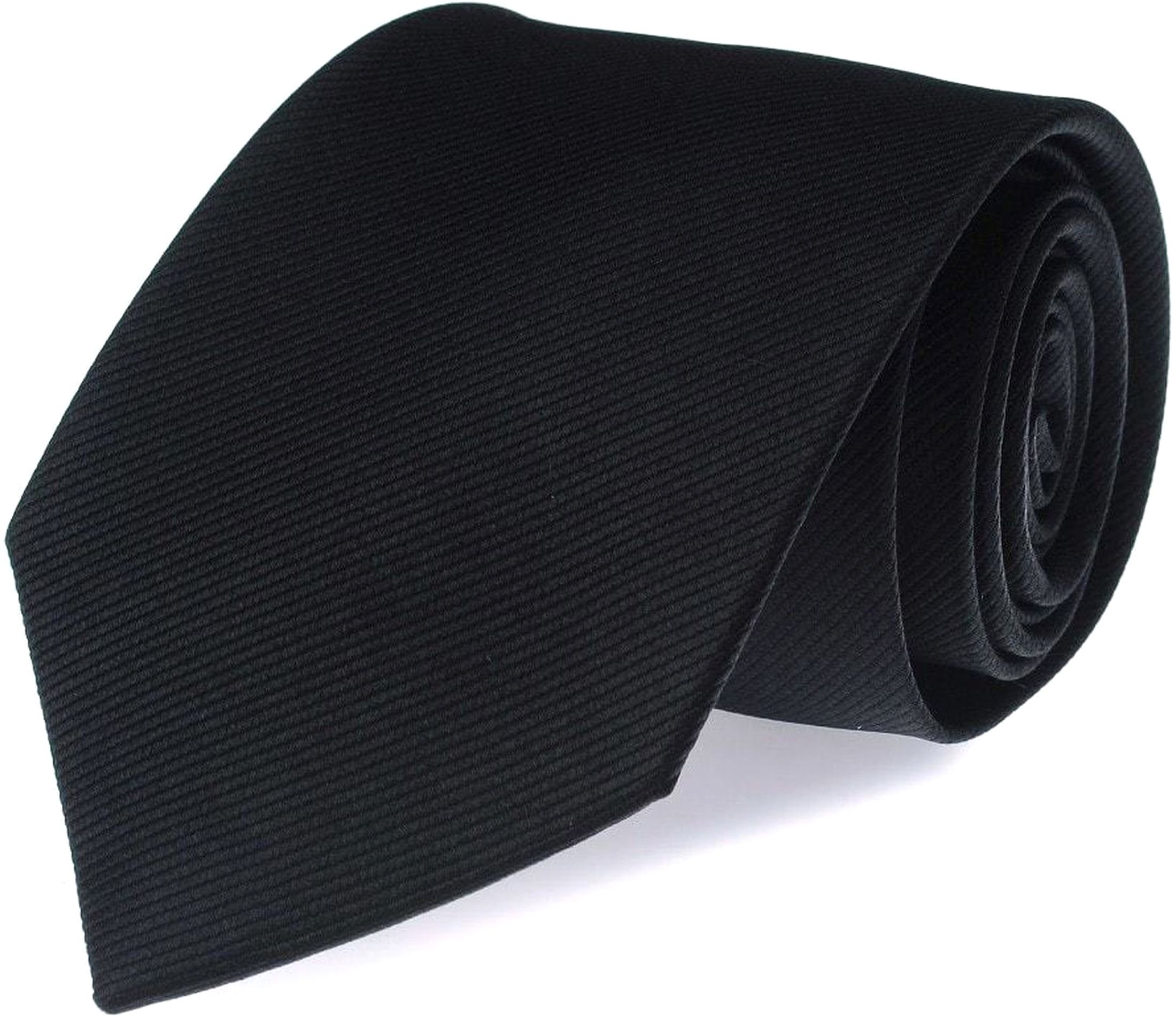 Silk Tie F08 Black