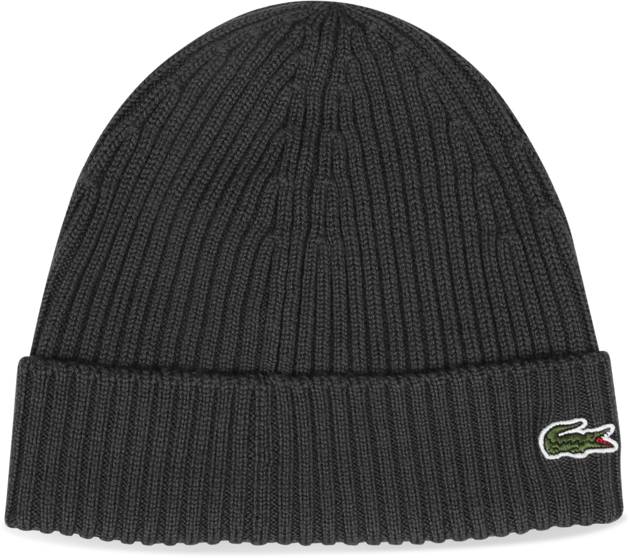 Lacoste Knitted Beanie Black