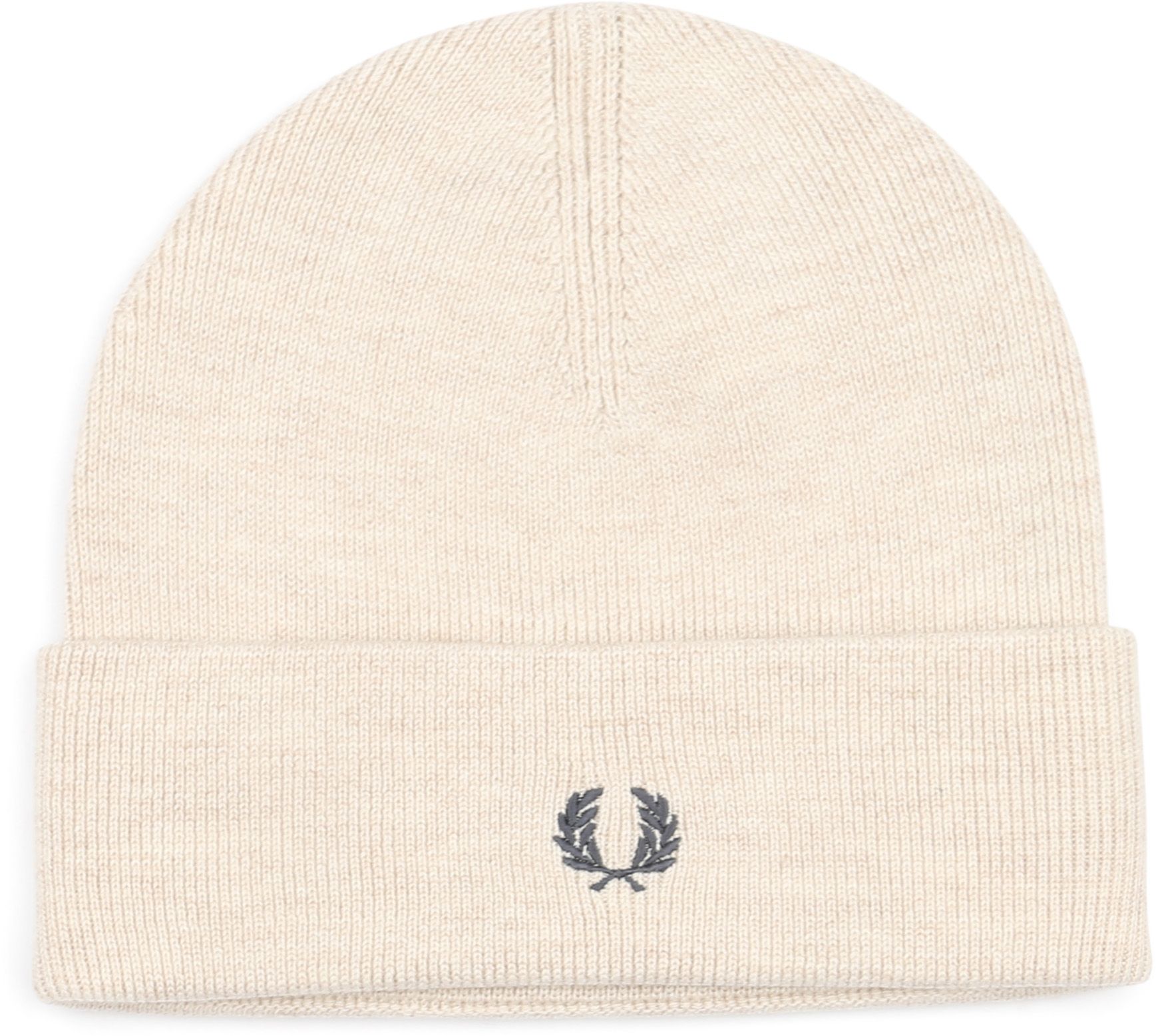 Fred Perry Beanie Wool Blend Ecru C8161-W50 order online | Suitable