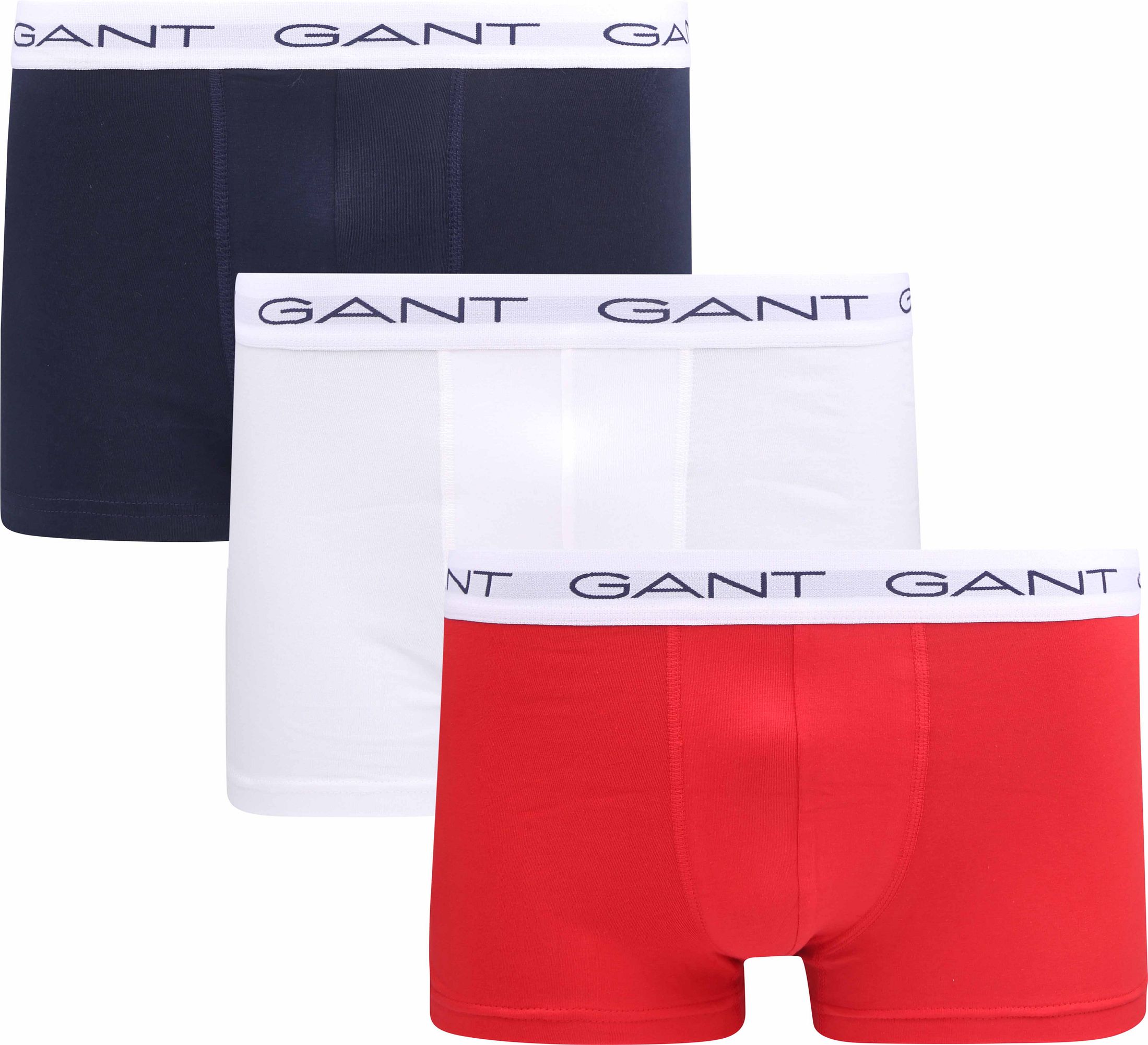 Gant Boxershorts 3-Pack Rood 900013003-105 kopen | Suitable
