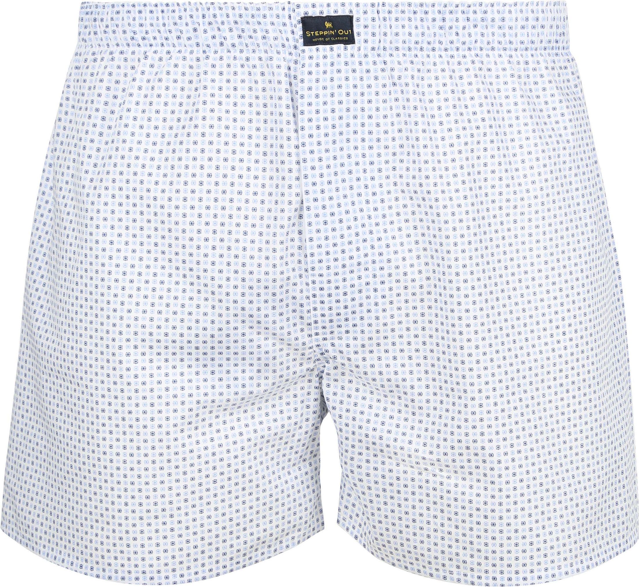 Steppin' Out Boxershort Print Stars Blue order online | BOX-STEPP-11 | Suitable Spain