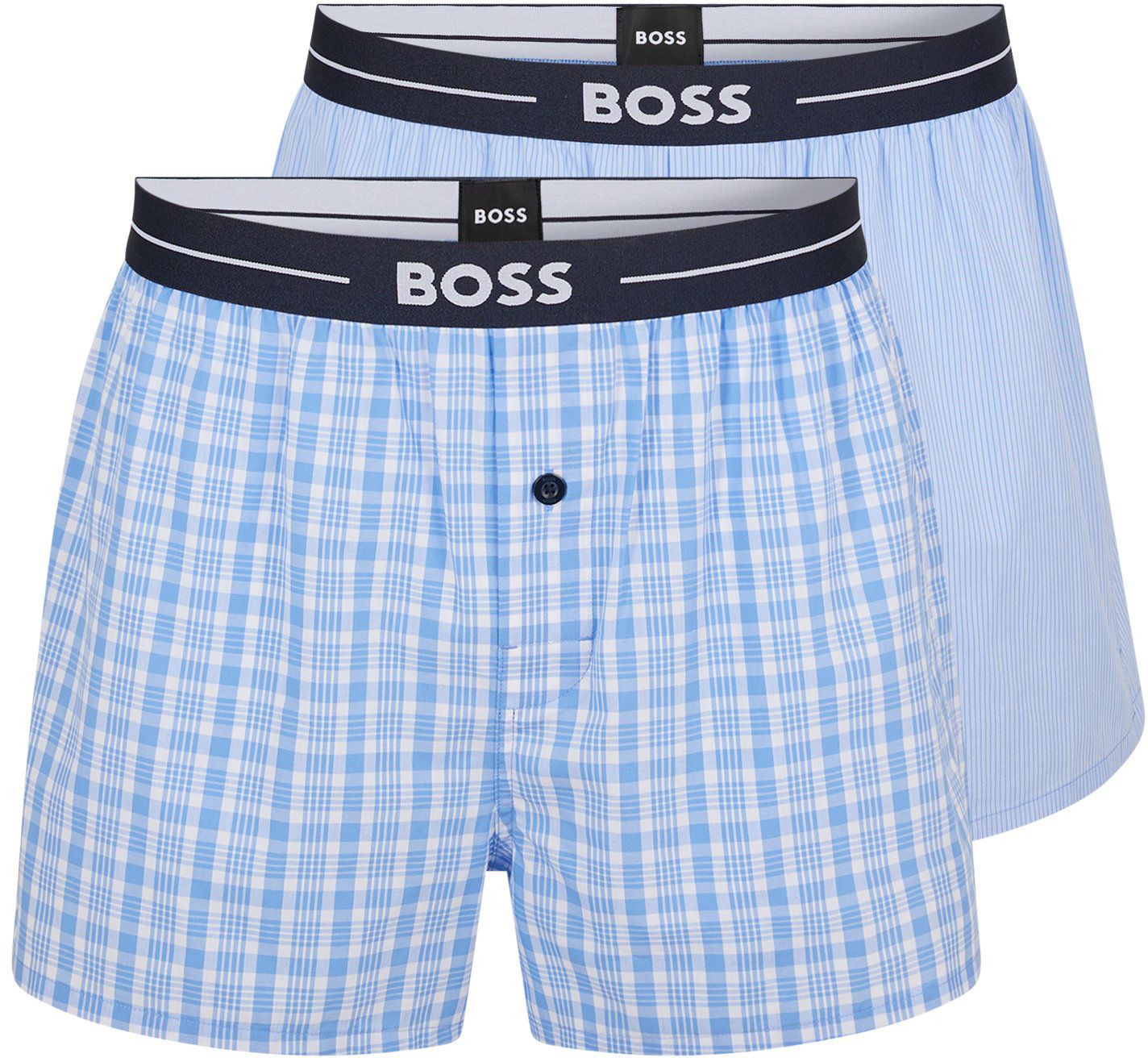 Hugo Boss Boxer Shorts 2-Pack Blue size L