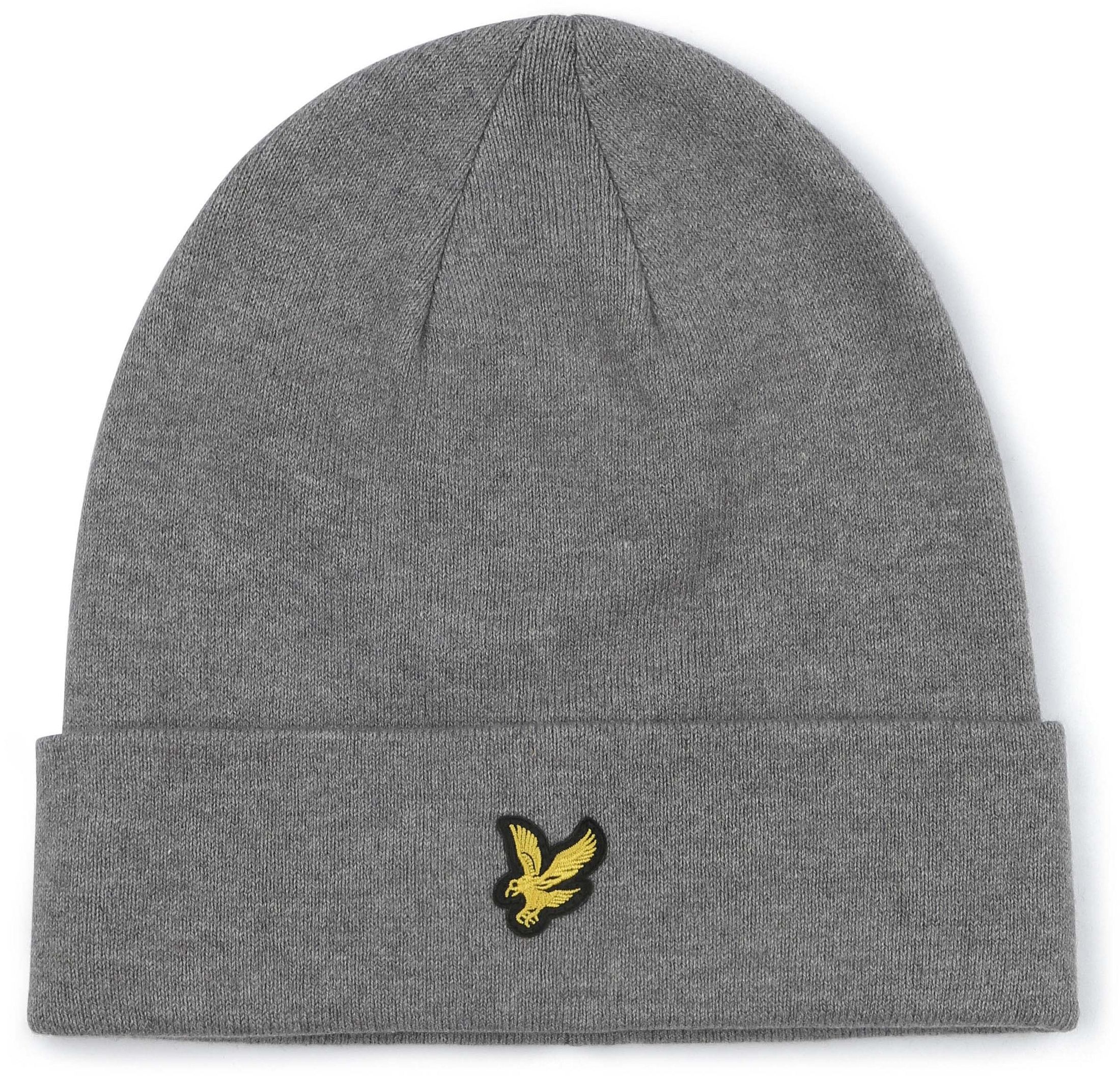 Lyle & Scott Beanie Wool Blend Grey HE2313A-T28 order online | Suitable