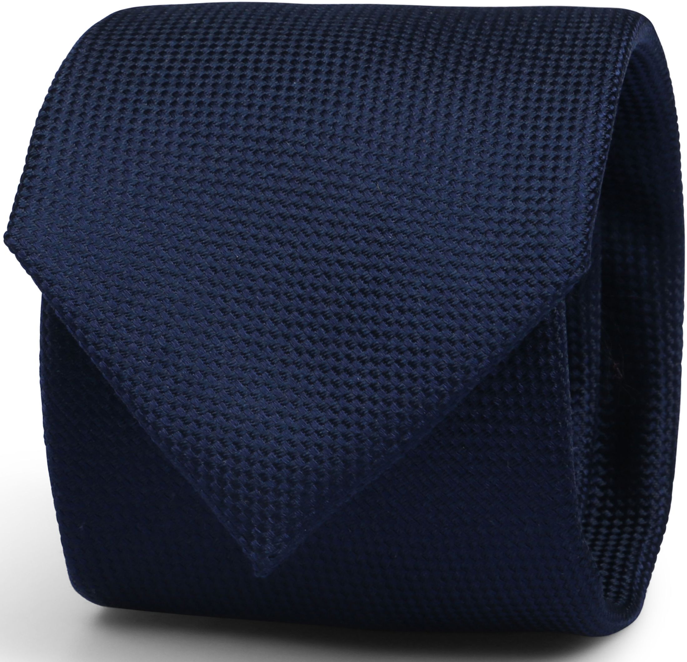 Suitable Silk Tie Navy Blue Dark Blue