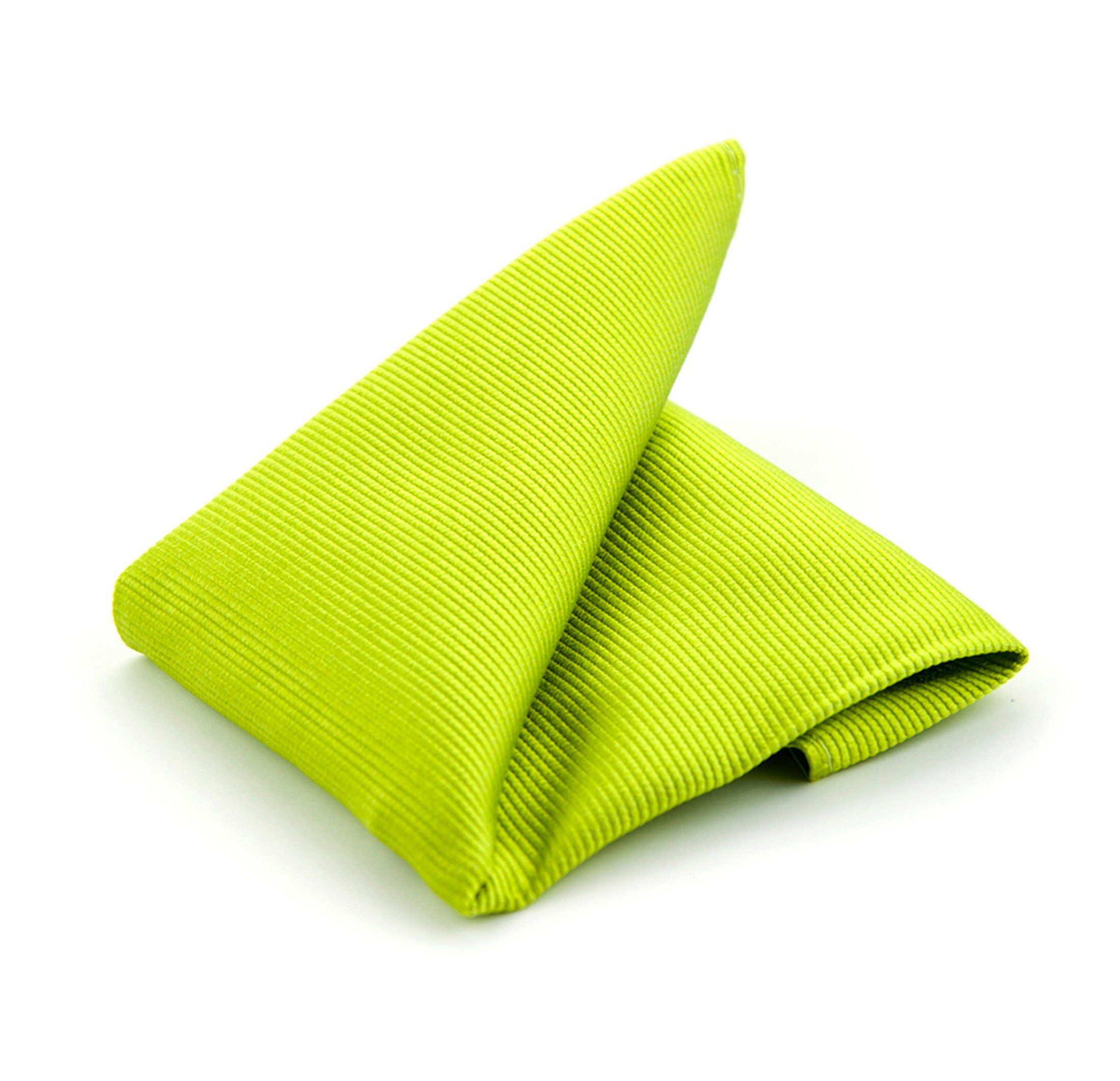 Pocket Square Lime F04 Green