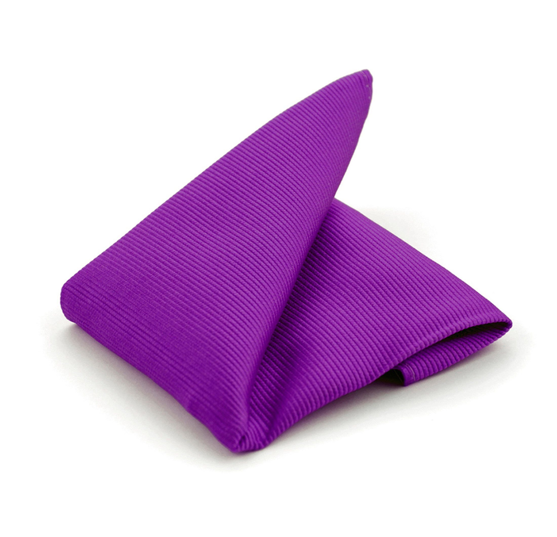 Pocket Square Aubergine F28 Purple
