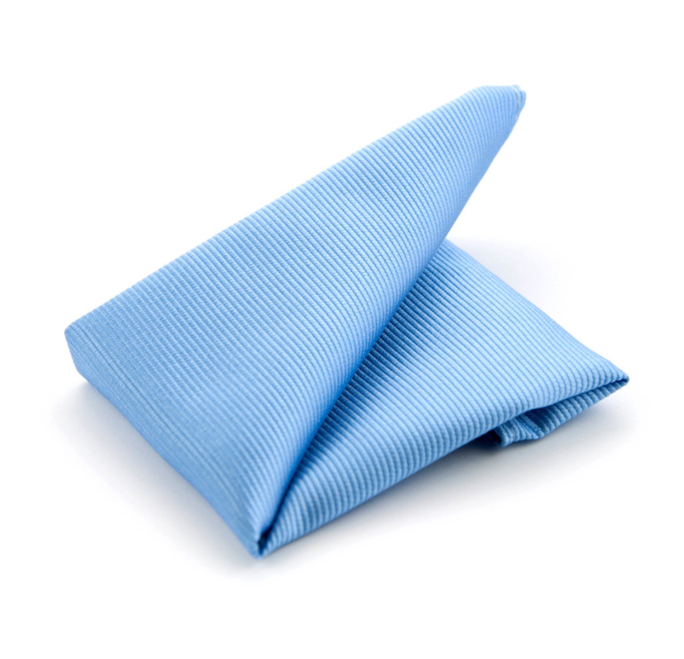 Pocket Square Silk F02 Blue