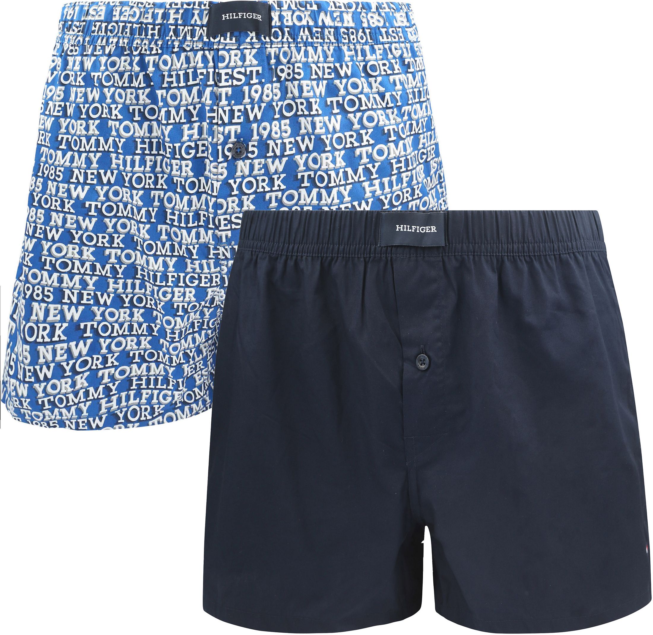 Tommy Hilfiger Boxer Woven 2-Pack Navy Blue UM0UM03397-0XS order online | Suitable