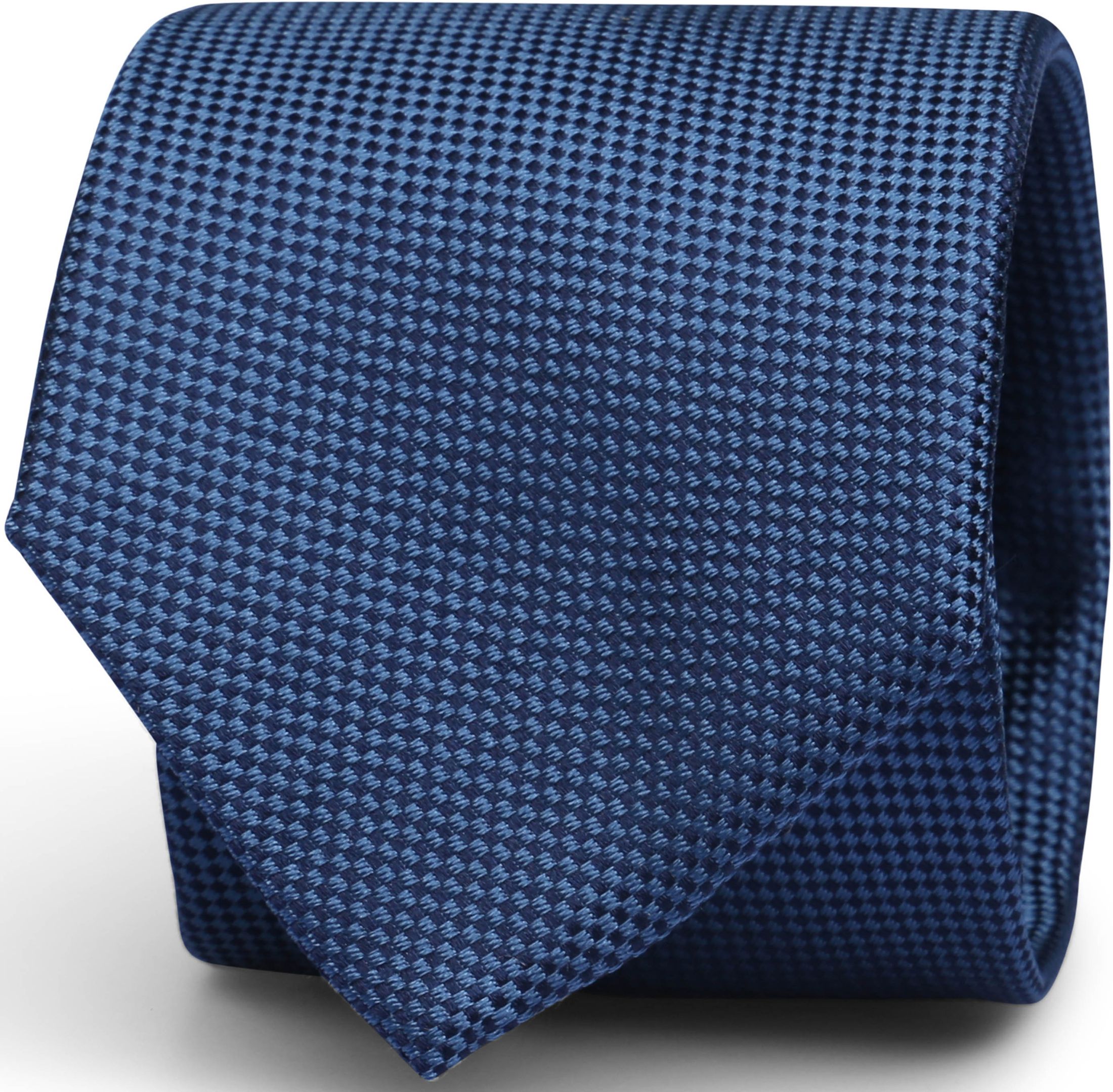 Suitable Silk Tie Denim Blue Dark Blue