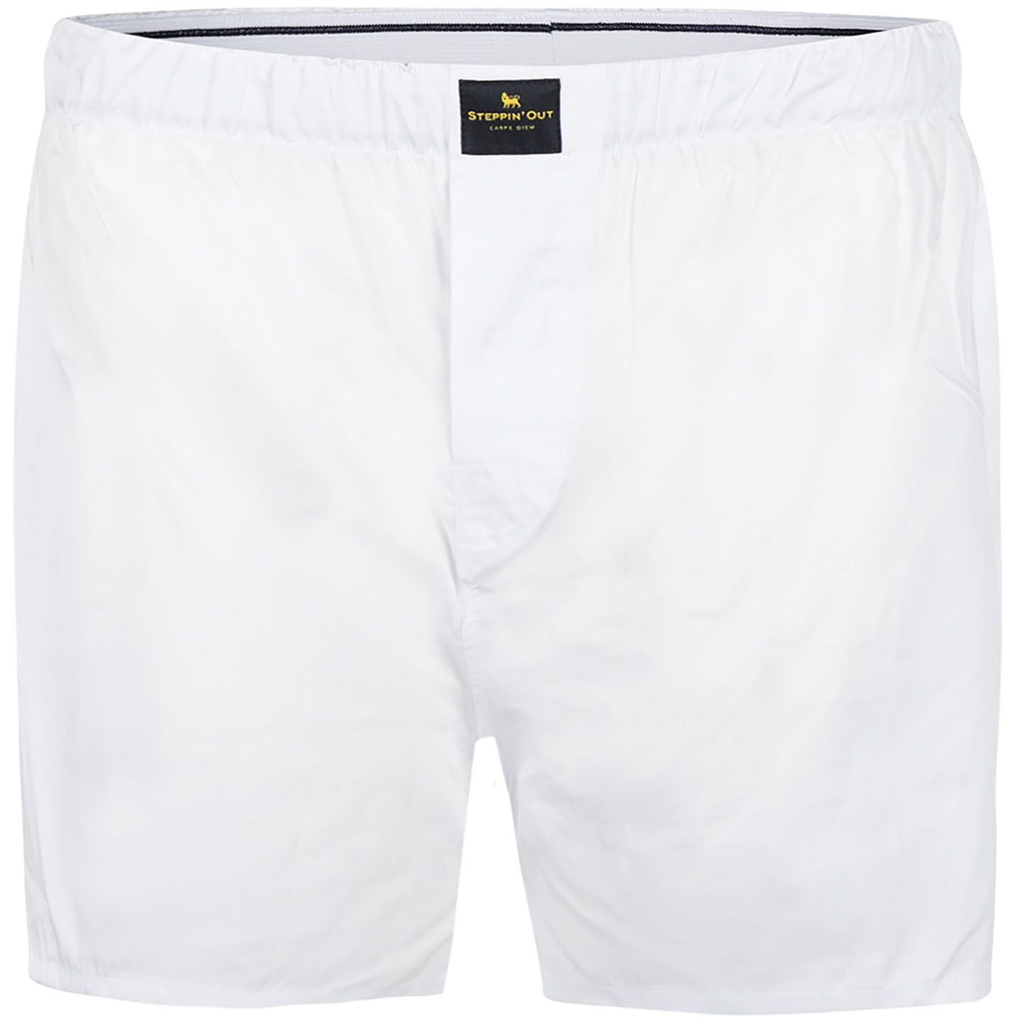 Steppin' Out Boxer Wit Oxford BOX-STEPP-01 kopen | Suitable