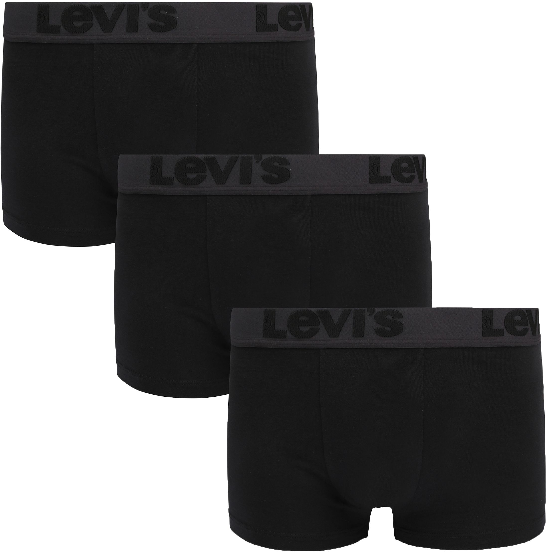 Levi's Boxershorts 3-Pack Uni Black 905042001-001 order online | Suitable
