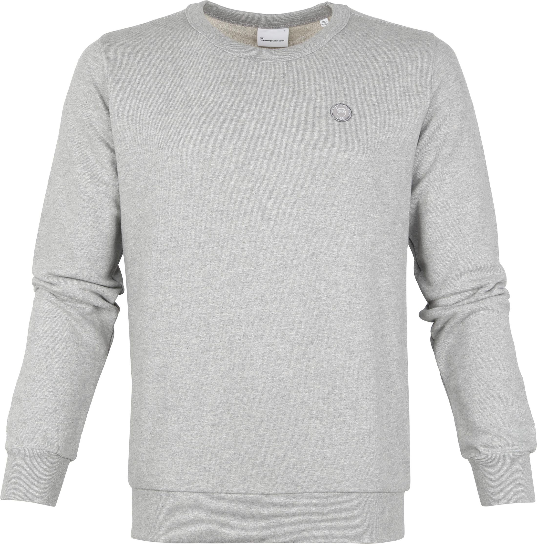 KnowledgeCotton Apparel Elm Melange Sweater Grey size L