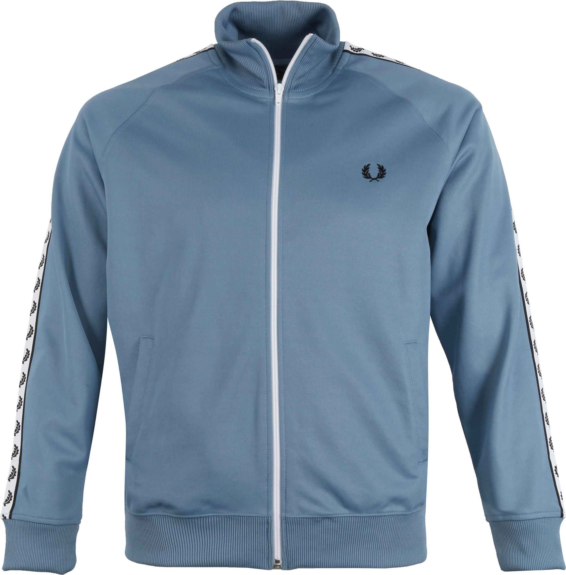 Fred Perry Taped Track Jacket Light Blue size L