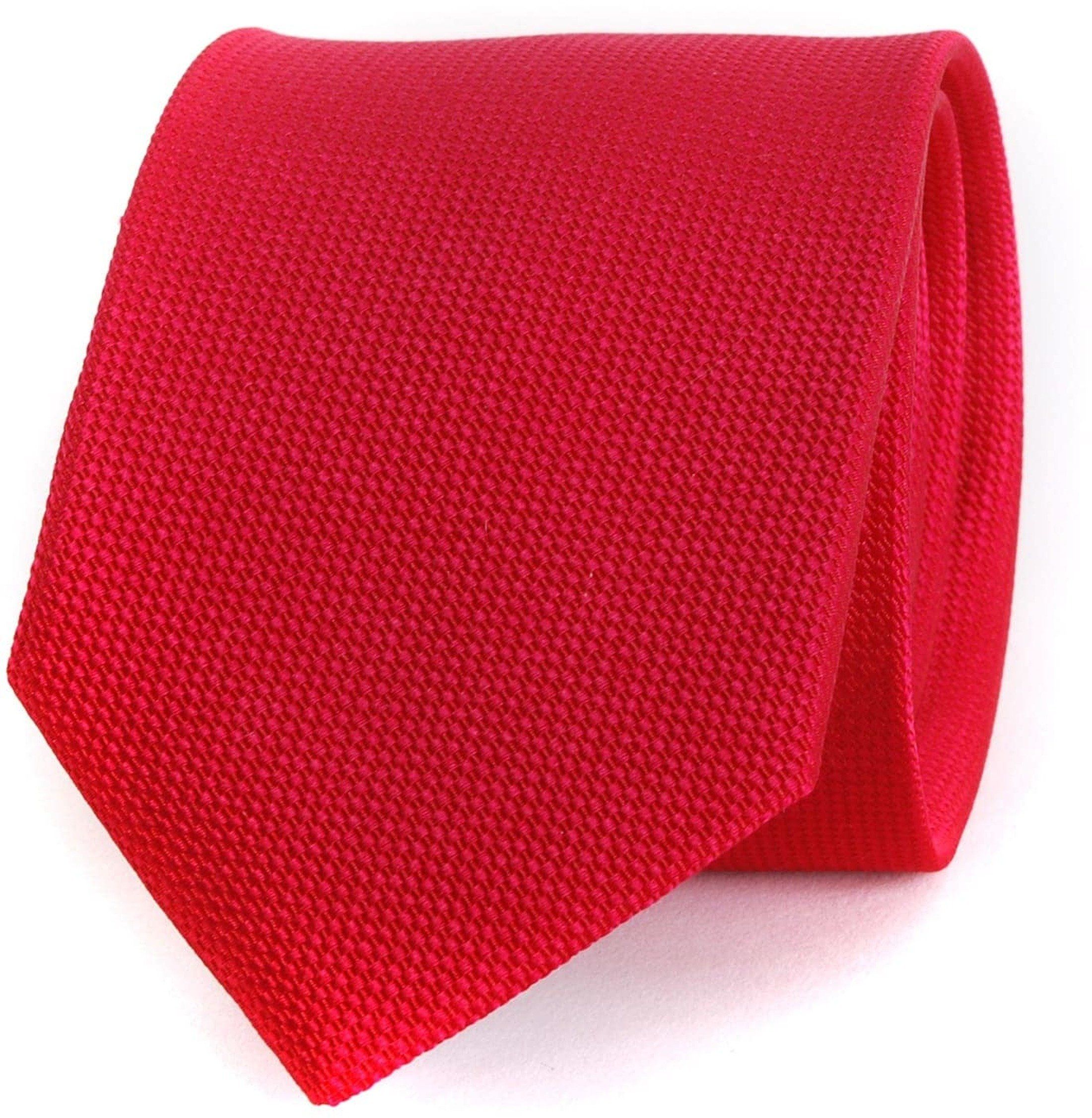 Cravate rouge 07A Rouge