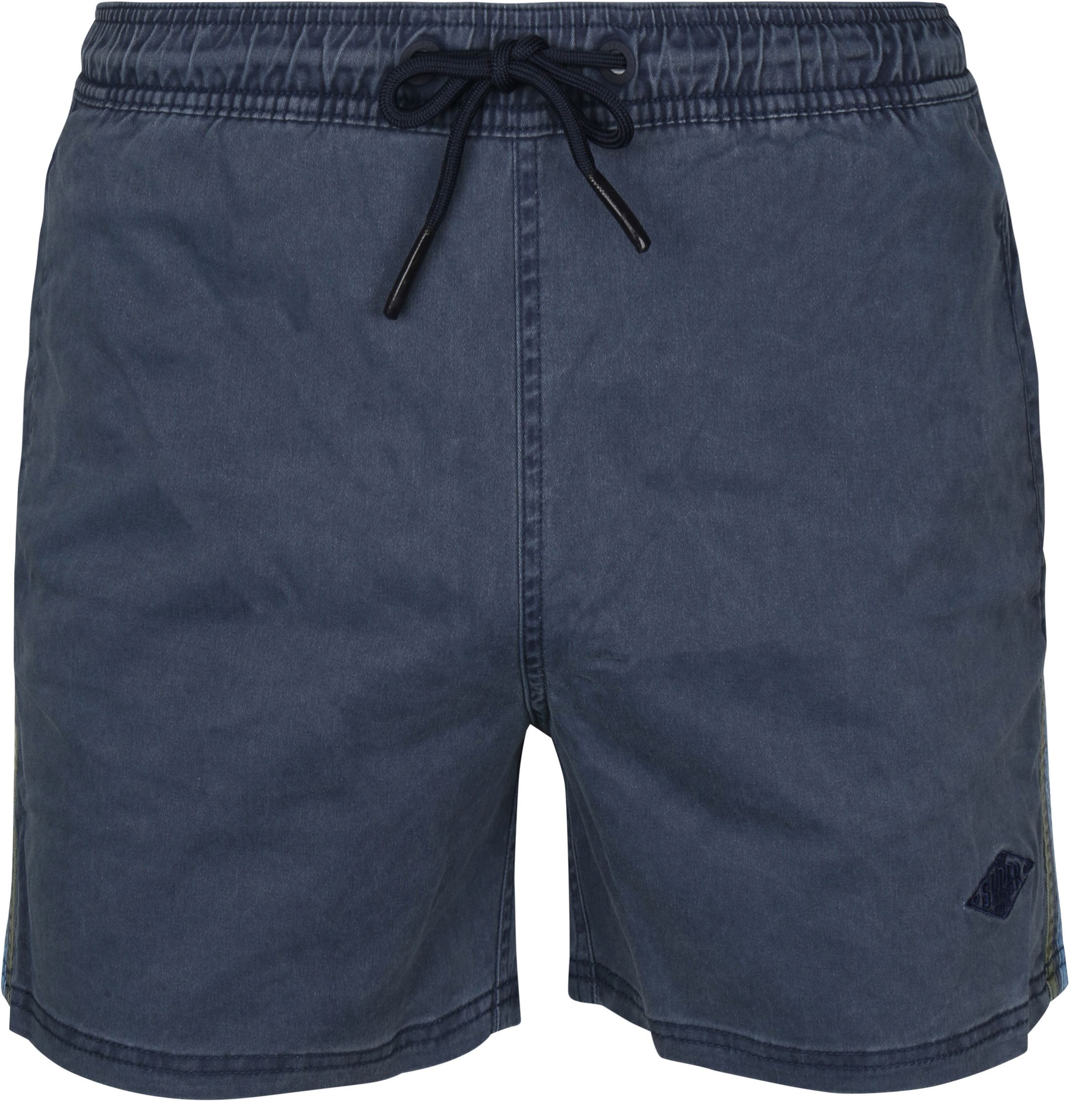 Superdry Vintage Stripe Shorts Dark Dark Blue Blue size L